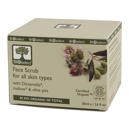 Ansigts Scrub, Peeling   50 Ml     fra Bioselect