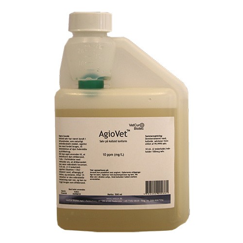 Agiovet Kolloid Sølv   500 Ml   Vetcur