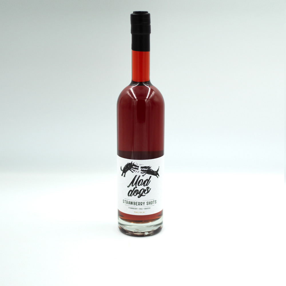Jordbær Shot   Mad Dogs   Hot Strawberry