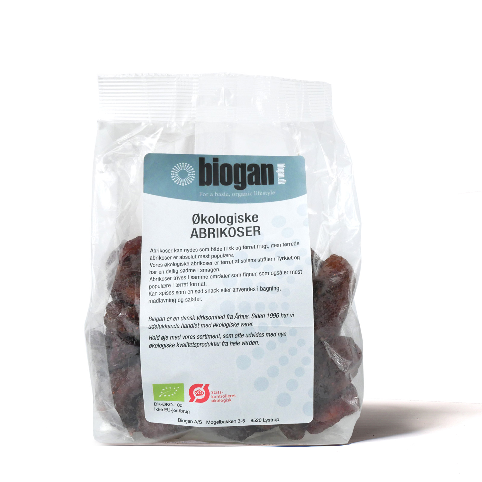 Abrikoser 500 G   økologisk