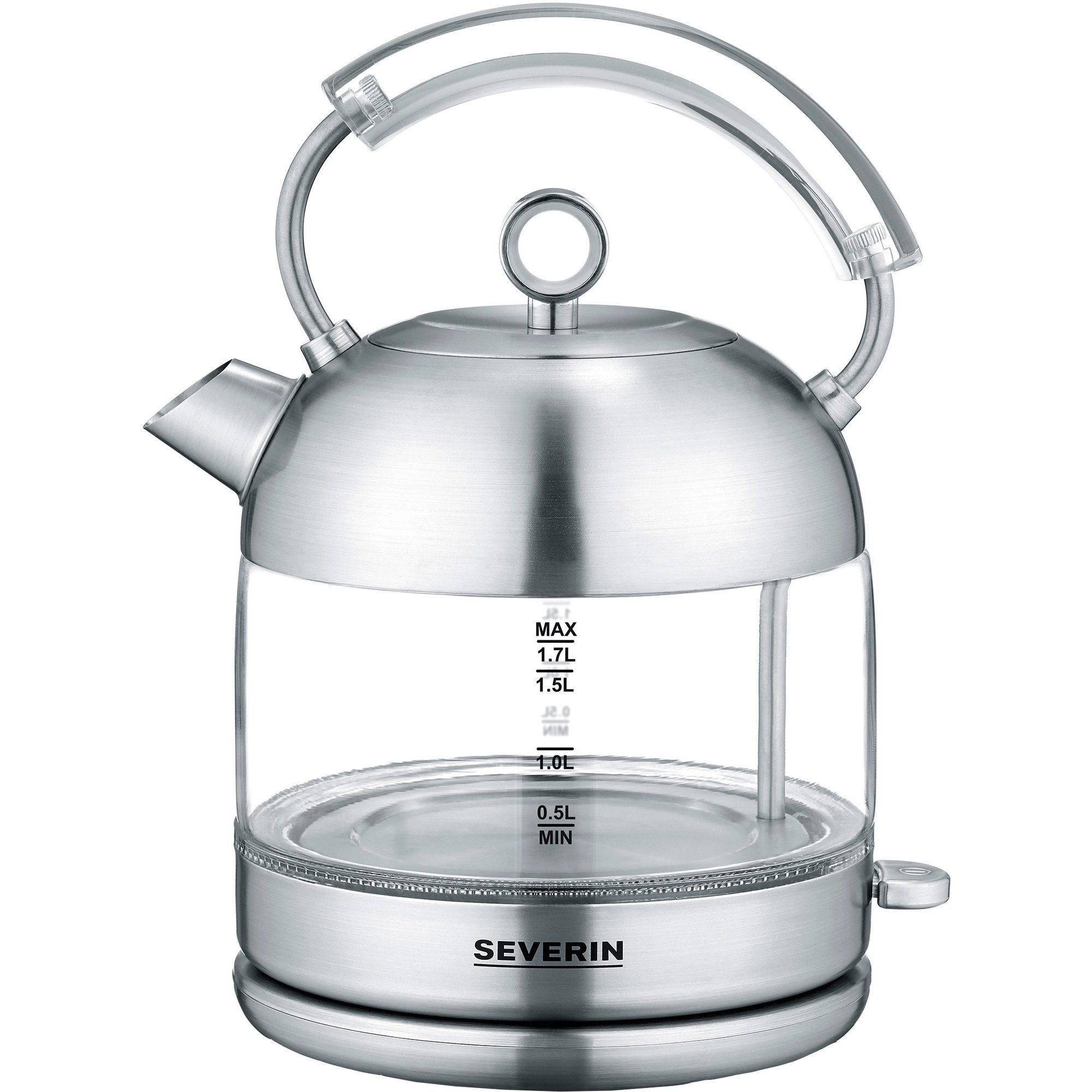 Retro Elkedel 1,7 Liter, Glas fra Severin