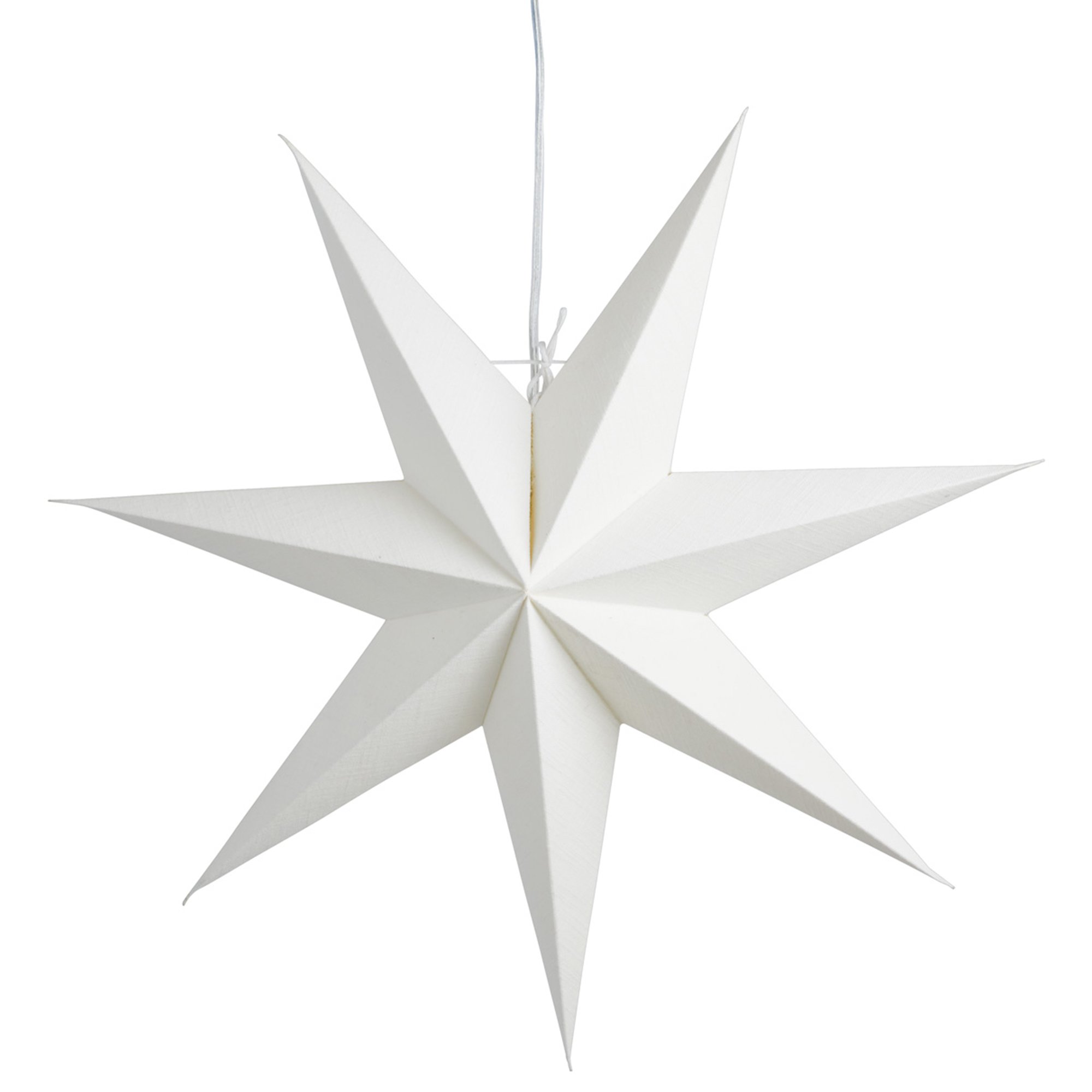 Sally Julestjerne 60 Cm, Hvid fra Watt&veke