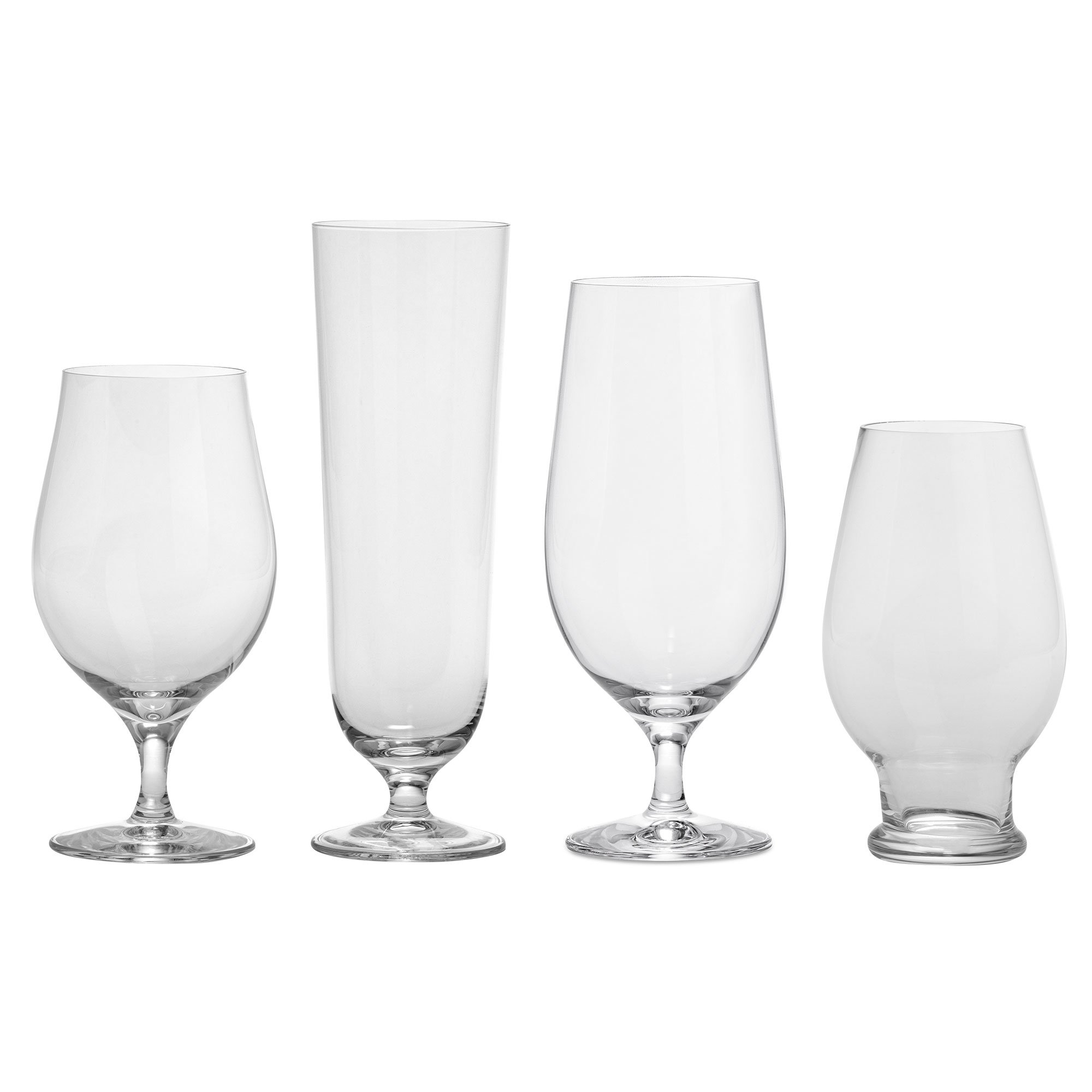 Beer Tasting Sæt, 4 Glas fra Orrefors