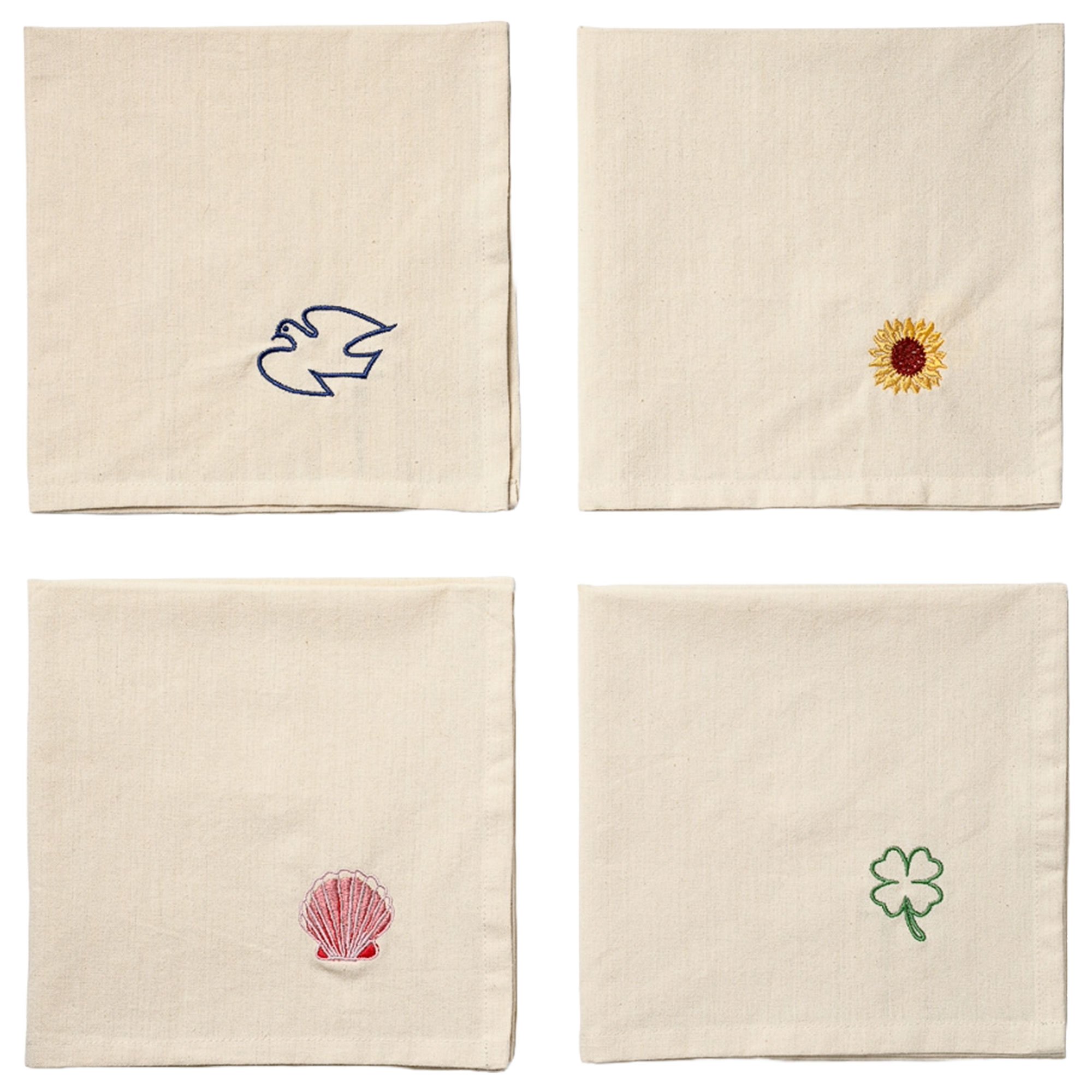 Charms Servietter 40 X 40 Cm, 4 Pak fra Midnatt
