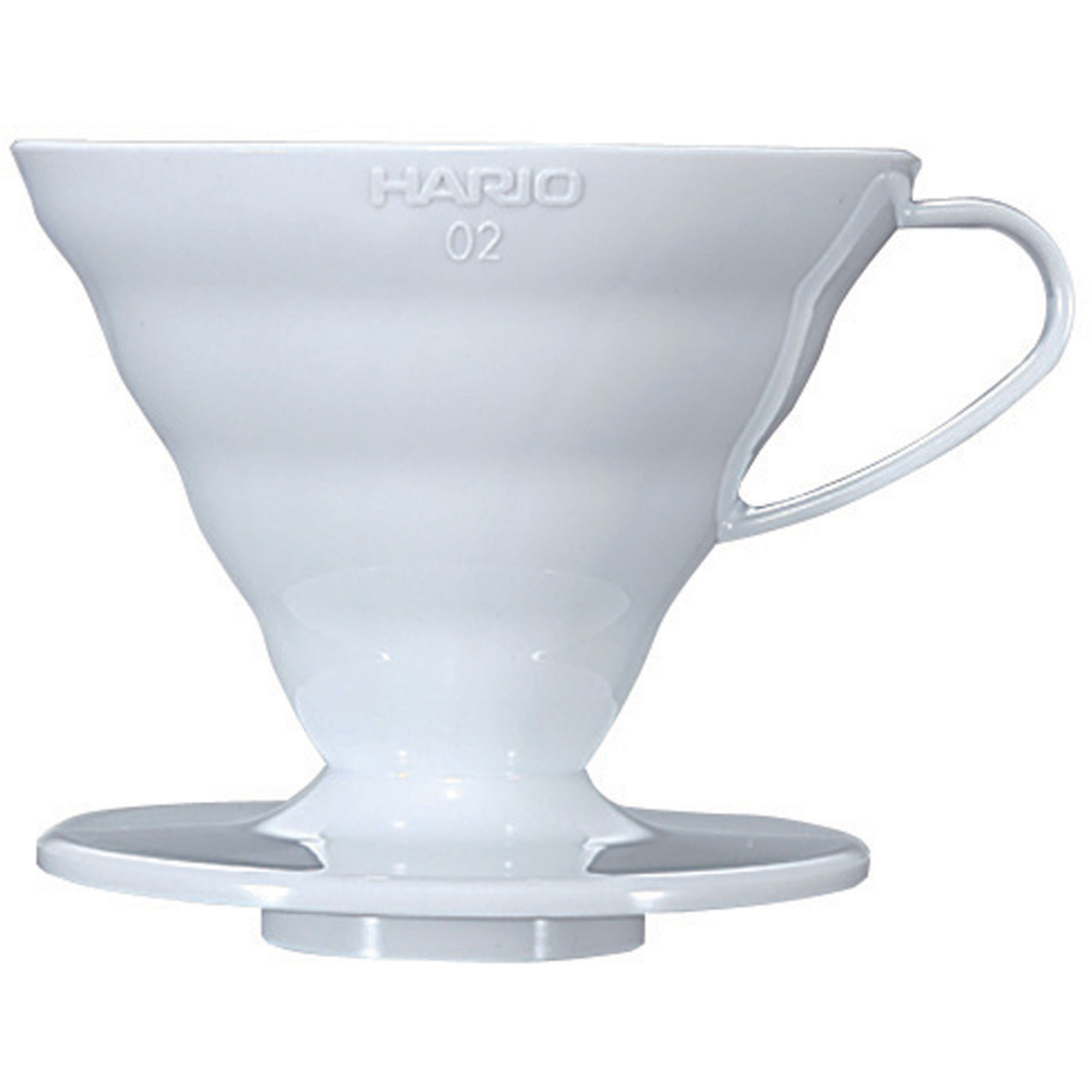 2 Cup Dripper V60 Hvid Keramik fra Hario