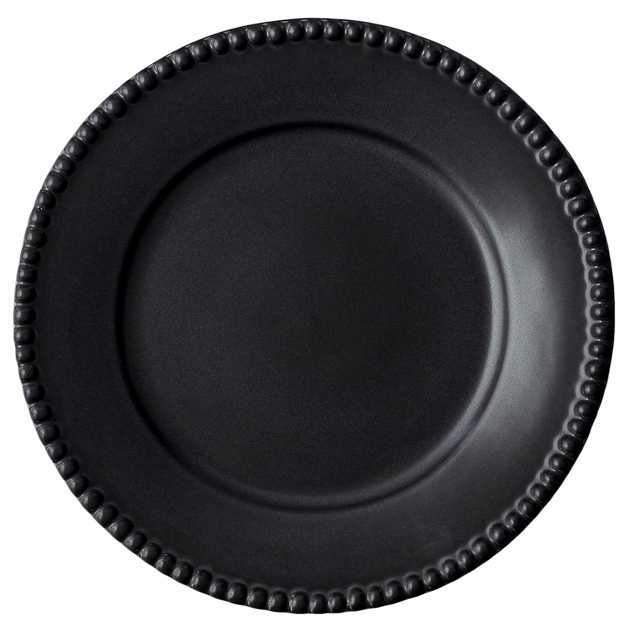 Daria Middagstallerken 28 Cm. 2 Stk., Ink Black fra Potteryjo