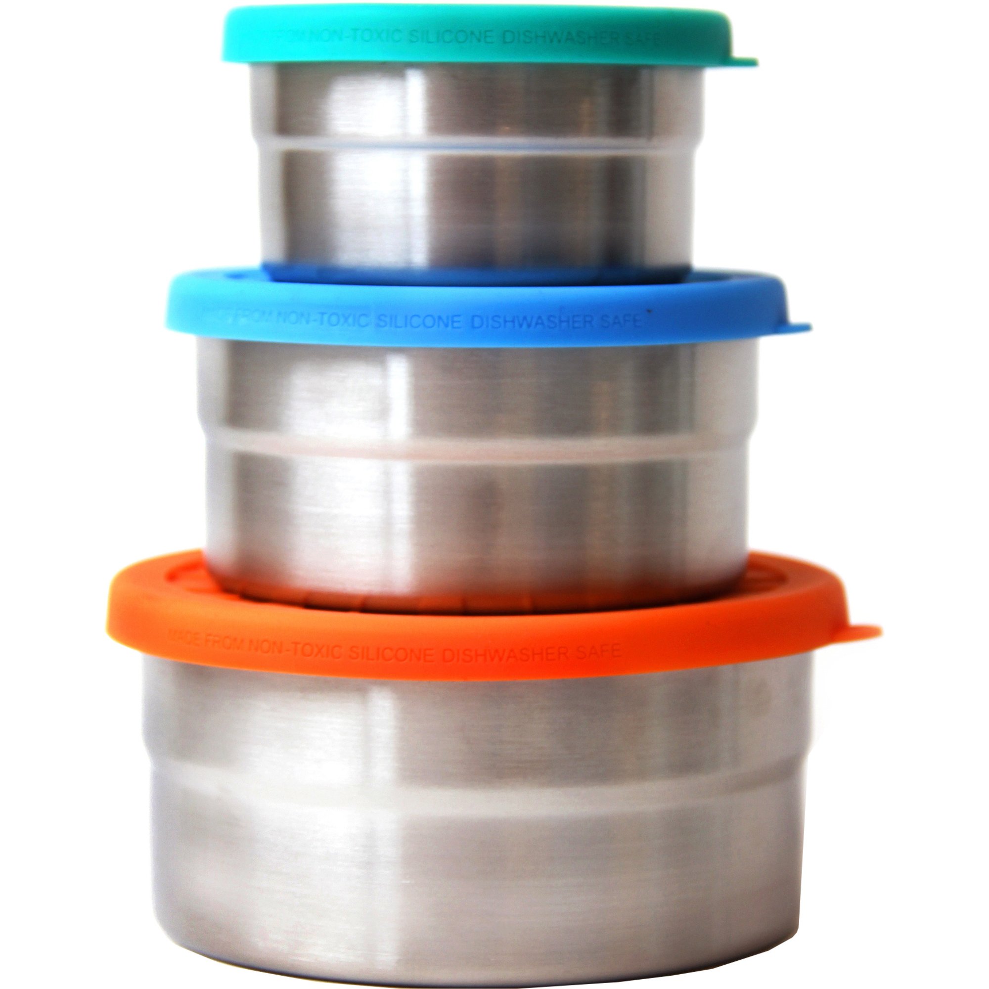 Seal Cup Trio Lækagesikre Runde Madkasser fra Eco Lunchbox