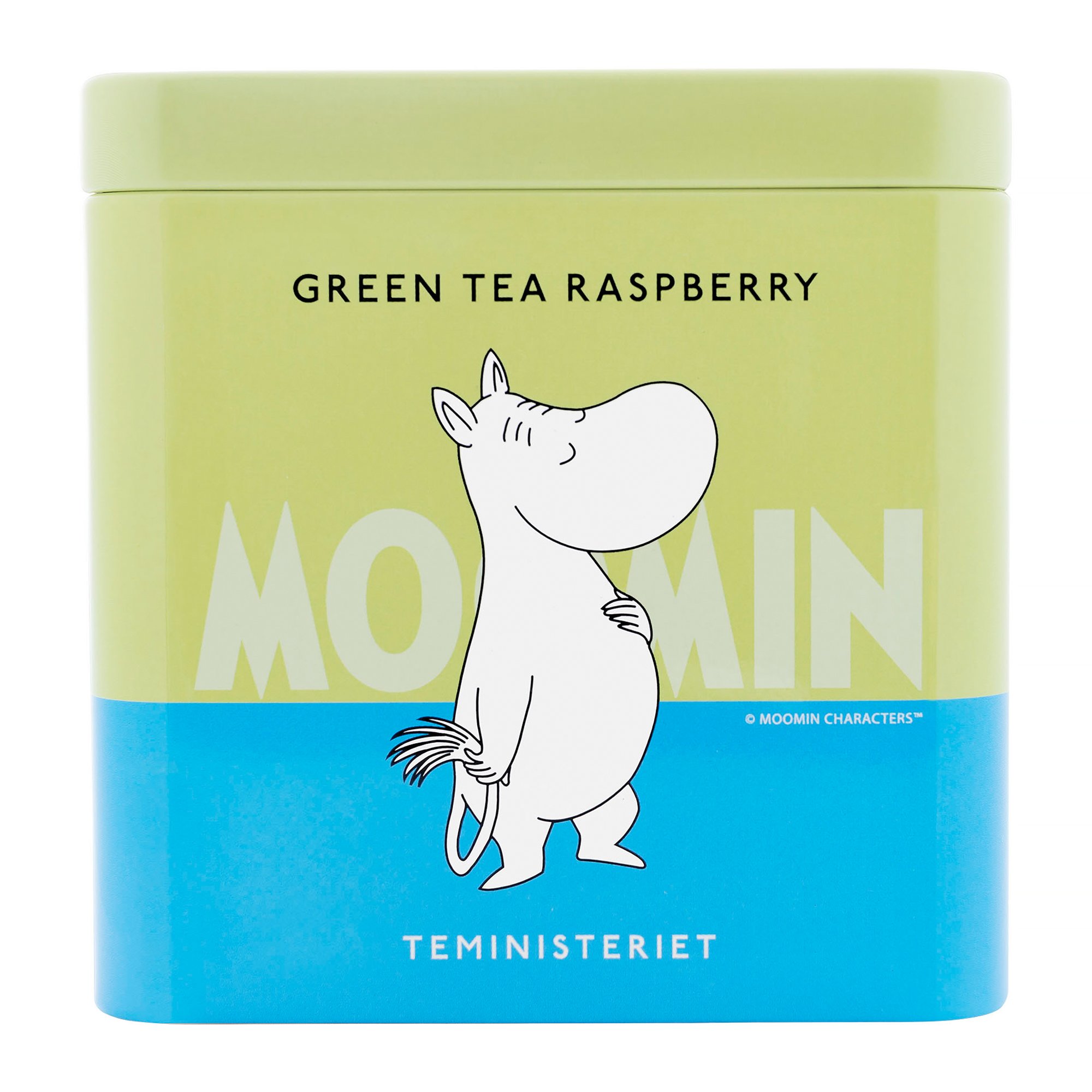 Moomin Raspberry Grøn Te, 100 G fra Teministeriet