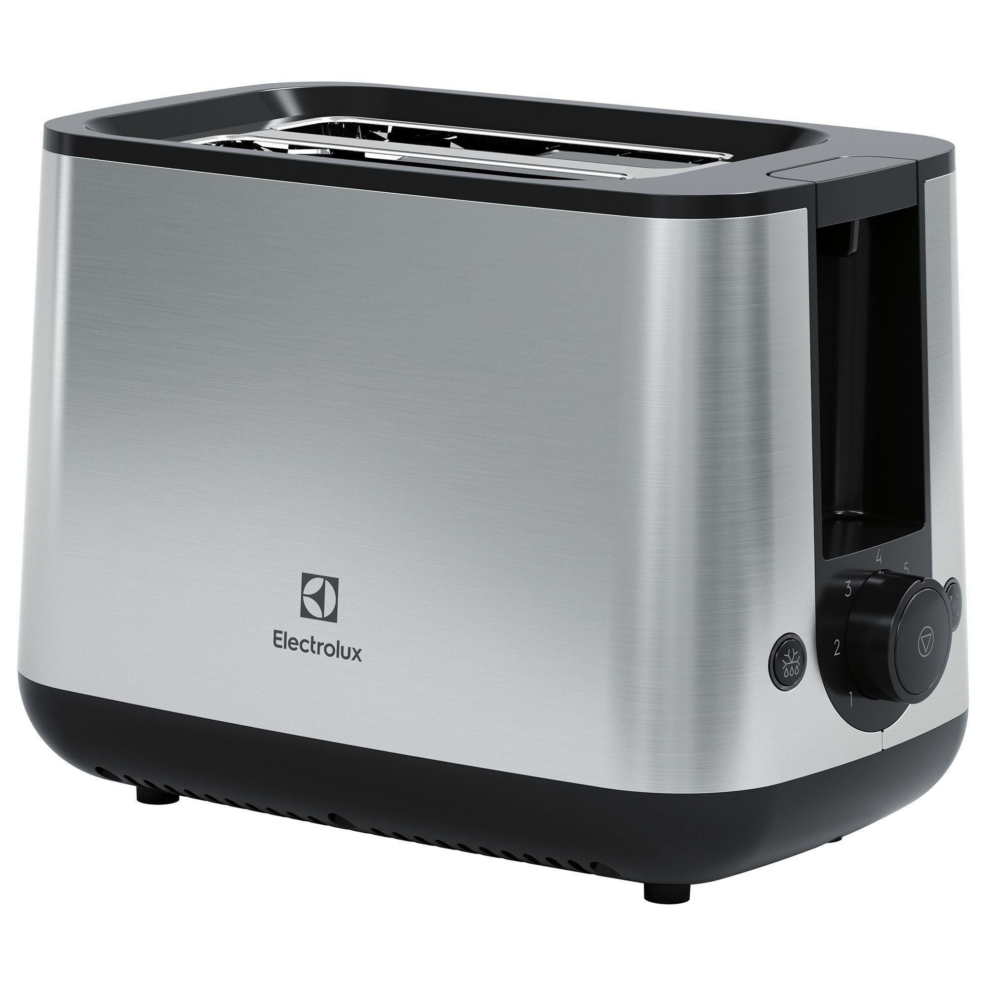 Create 3 E3t1 3st Brødrister 2 Skiver, Rustfri fra Electrolux