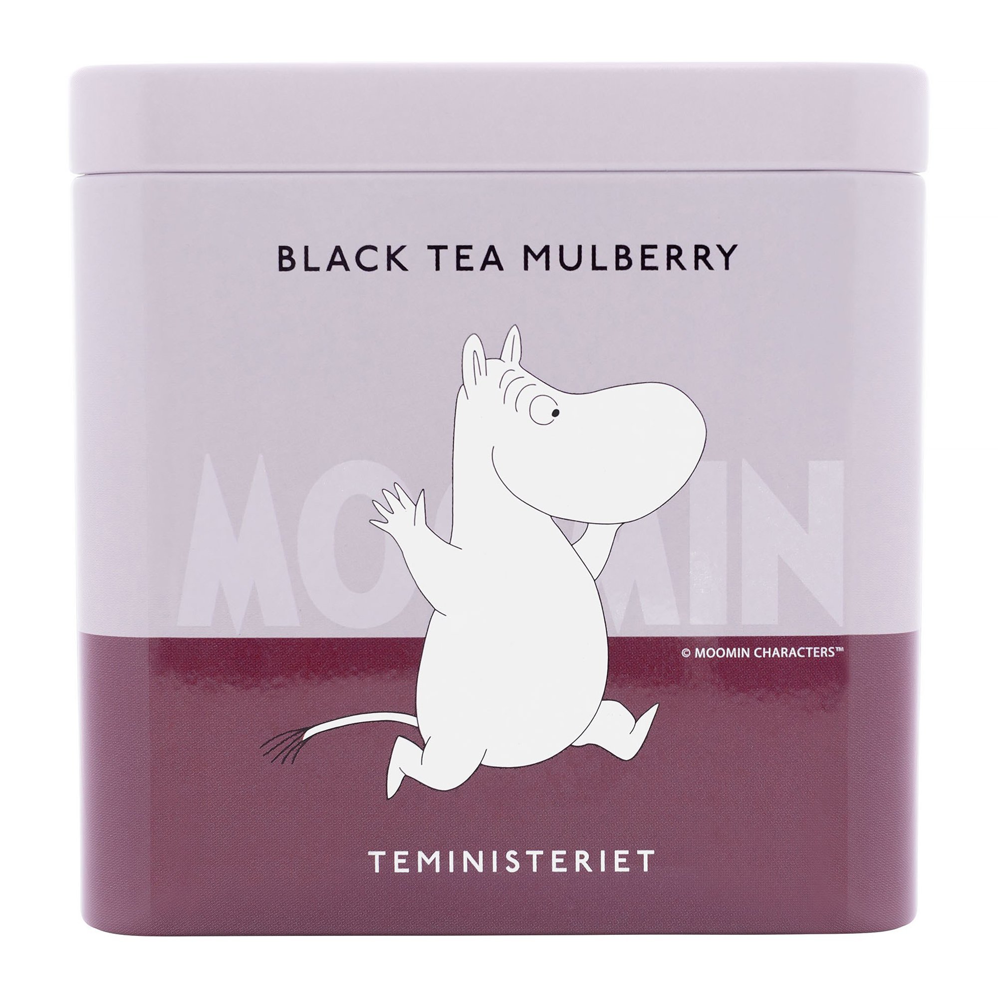 Moomin Mulberry Sort Te, 100 G fra Teministeriet