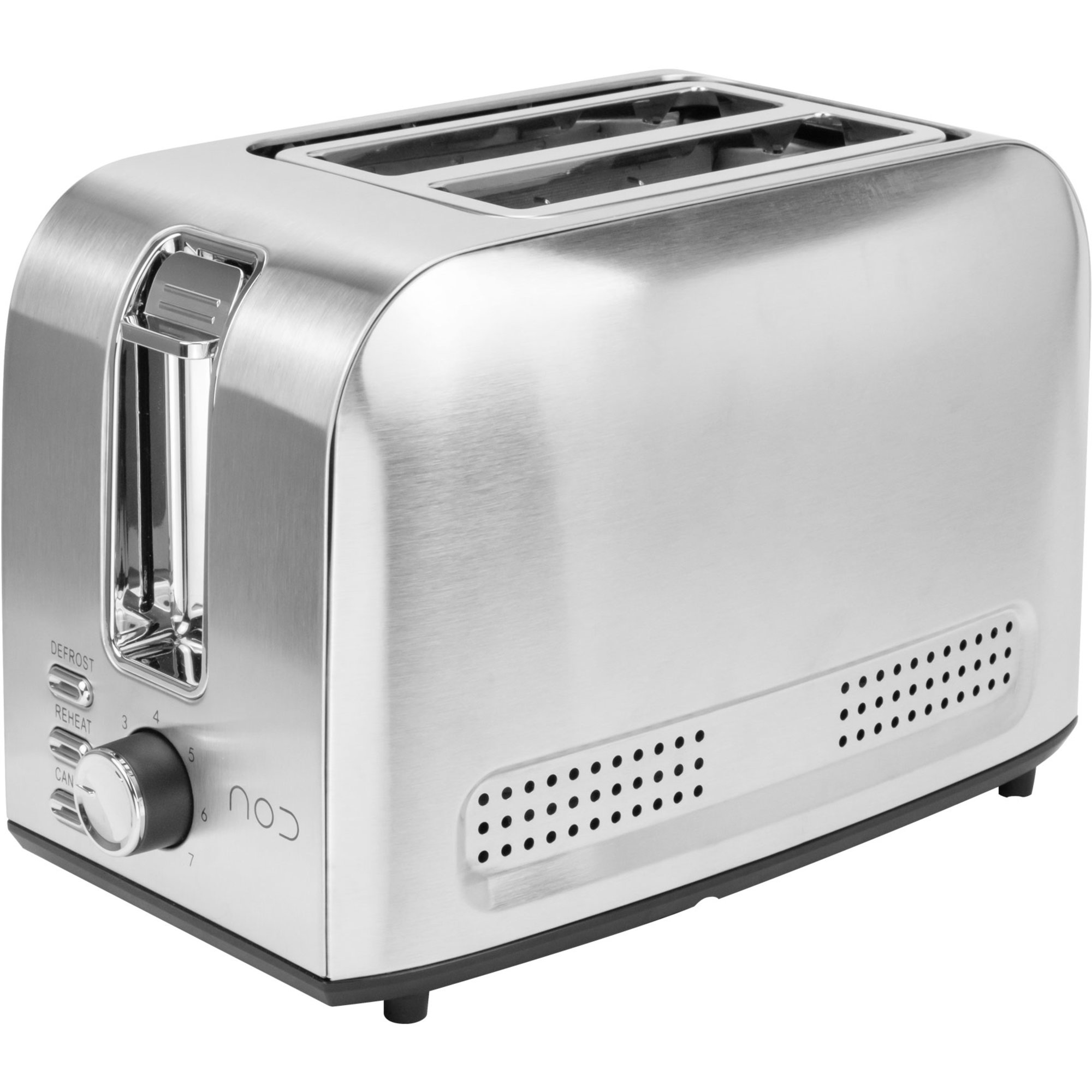 Brødrister 2 Skiver, Rustfrit Stål fra Nod