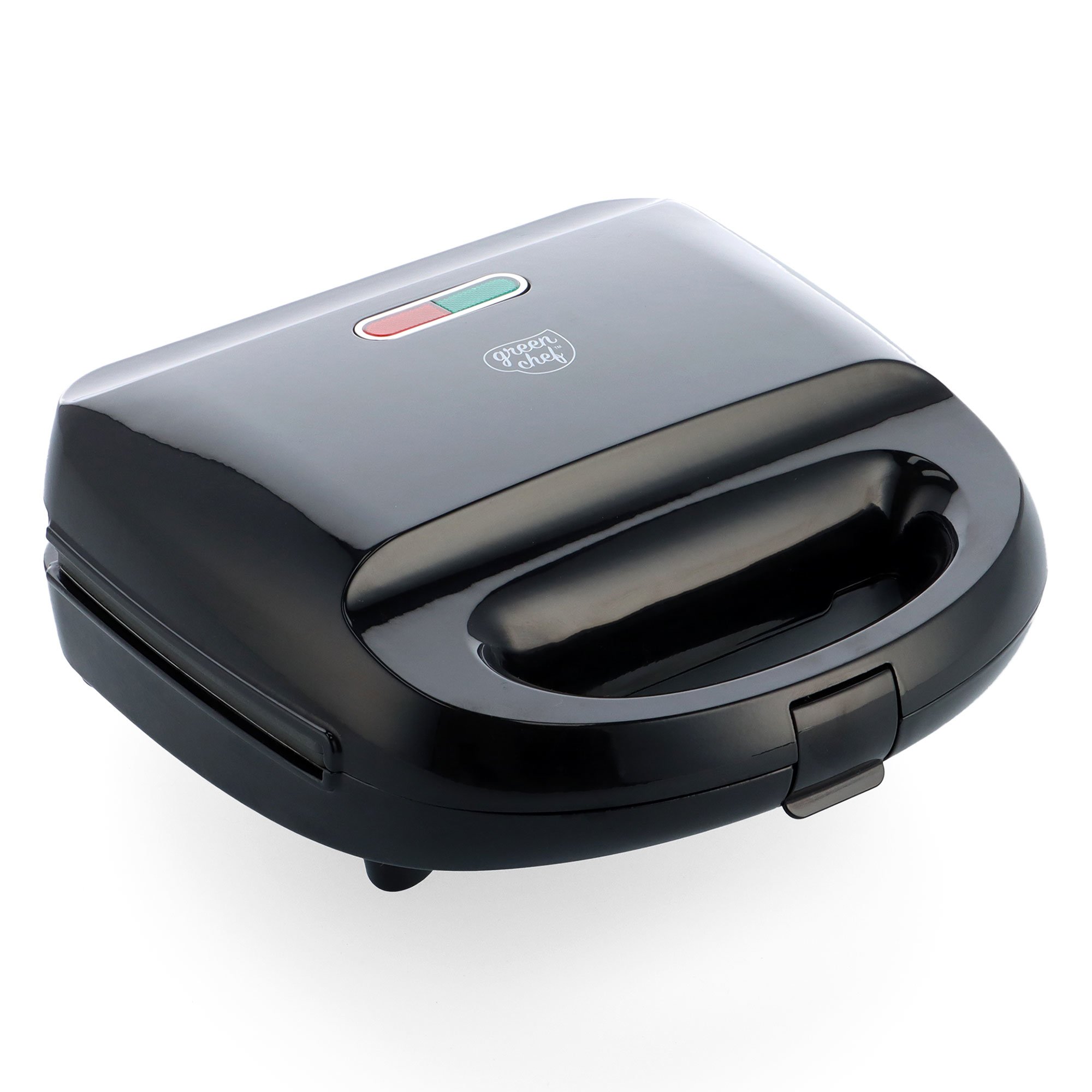 3 I 1 Sandwichgrill Vaffeljern, Black fra Greenchef