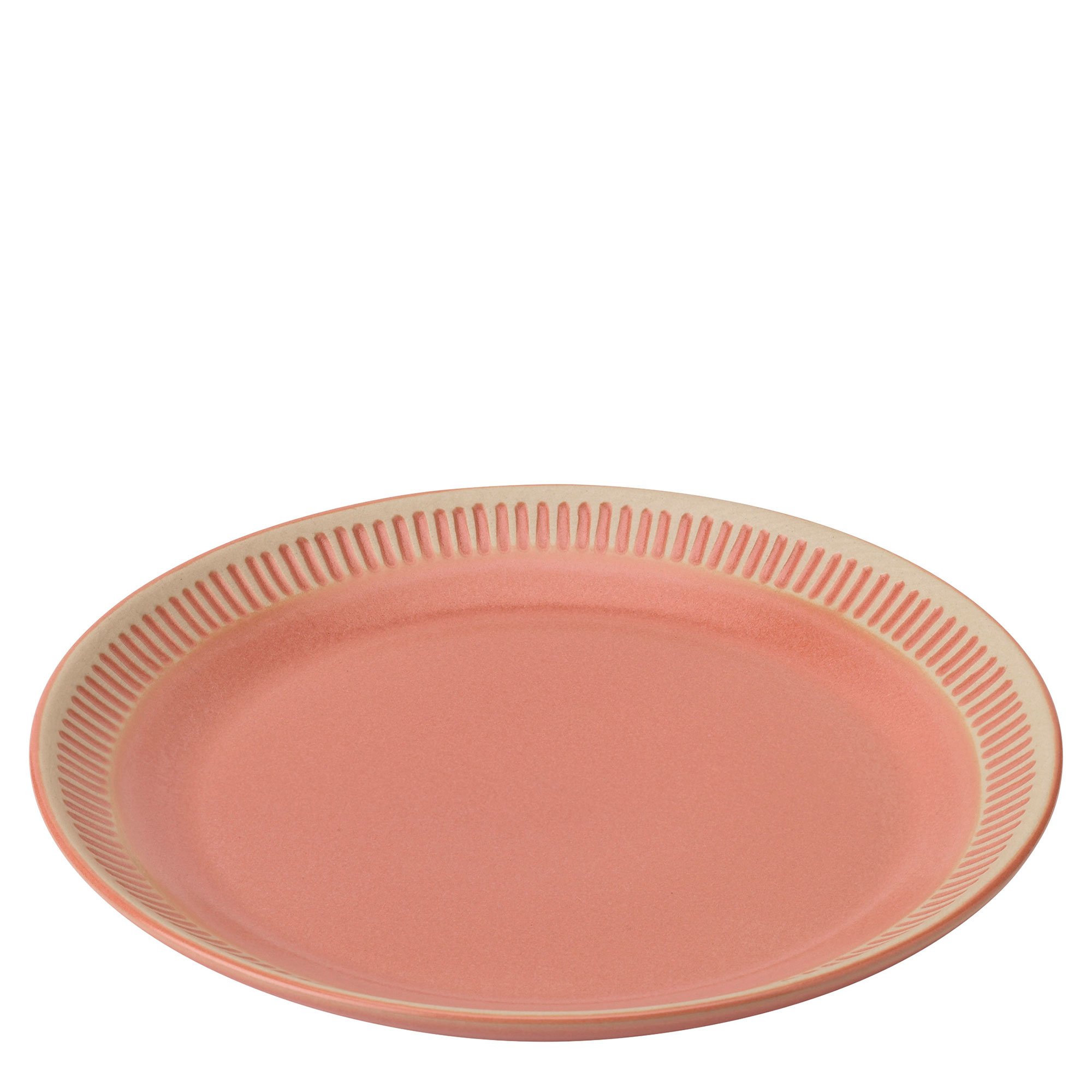 Colorit Tallerken 19 Cm, Coral fra Knabstrup