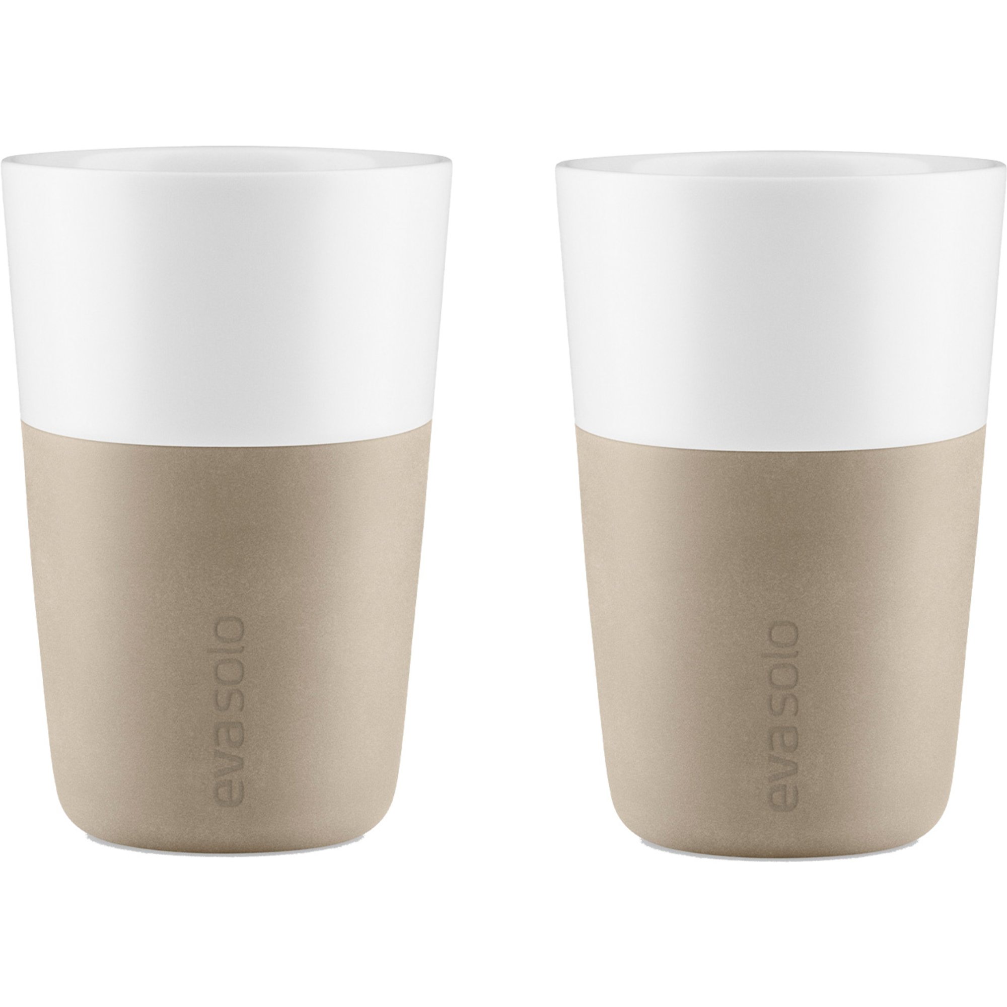 Cafe Latte Krus 2 Stk, Pearl Beige fra Eva Solo