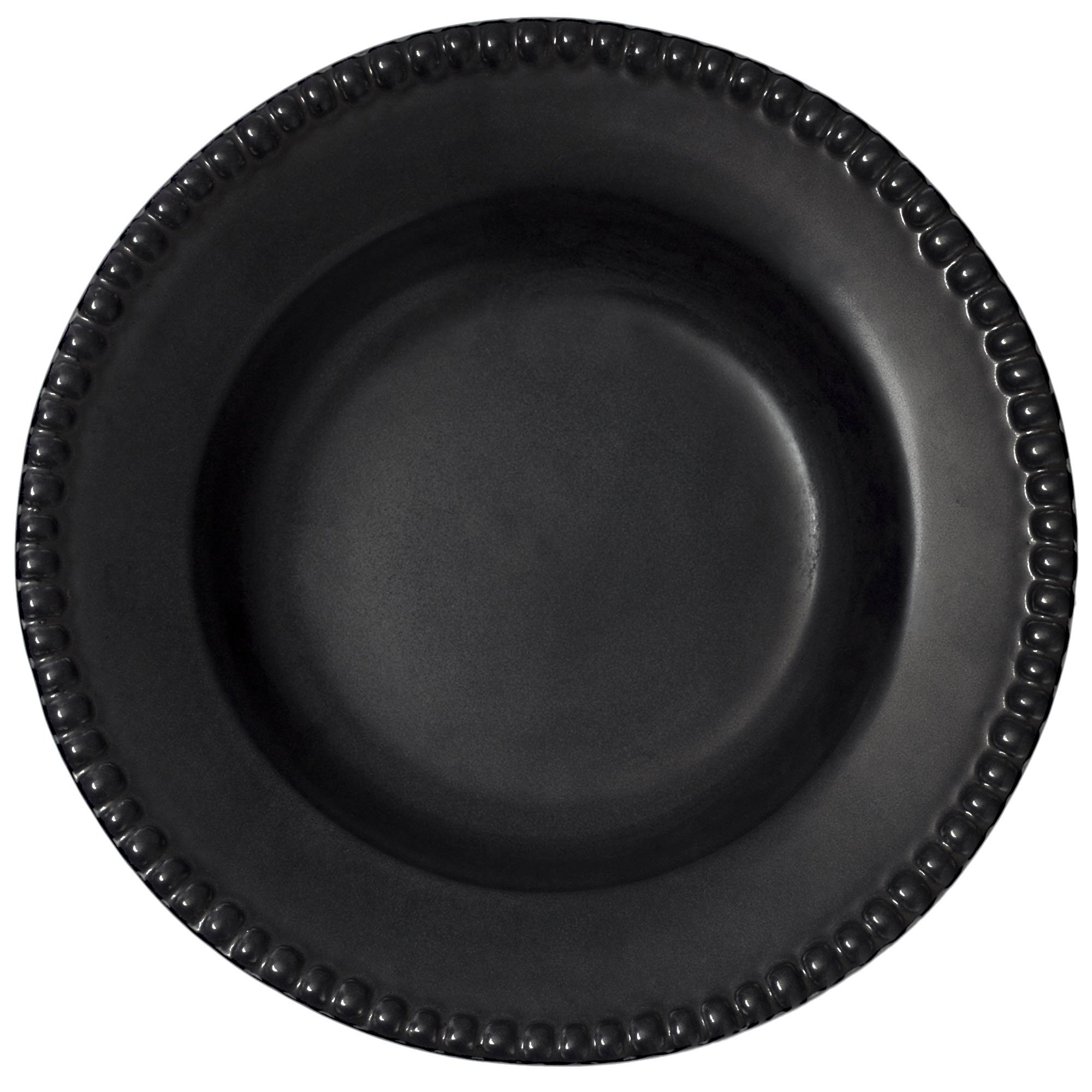 Daria Dyb Tallerken 26 Cm. 2 Stk., Ink Black fra Potteryjo