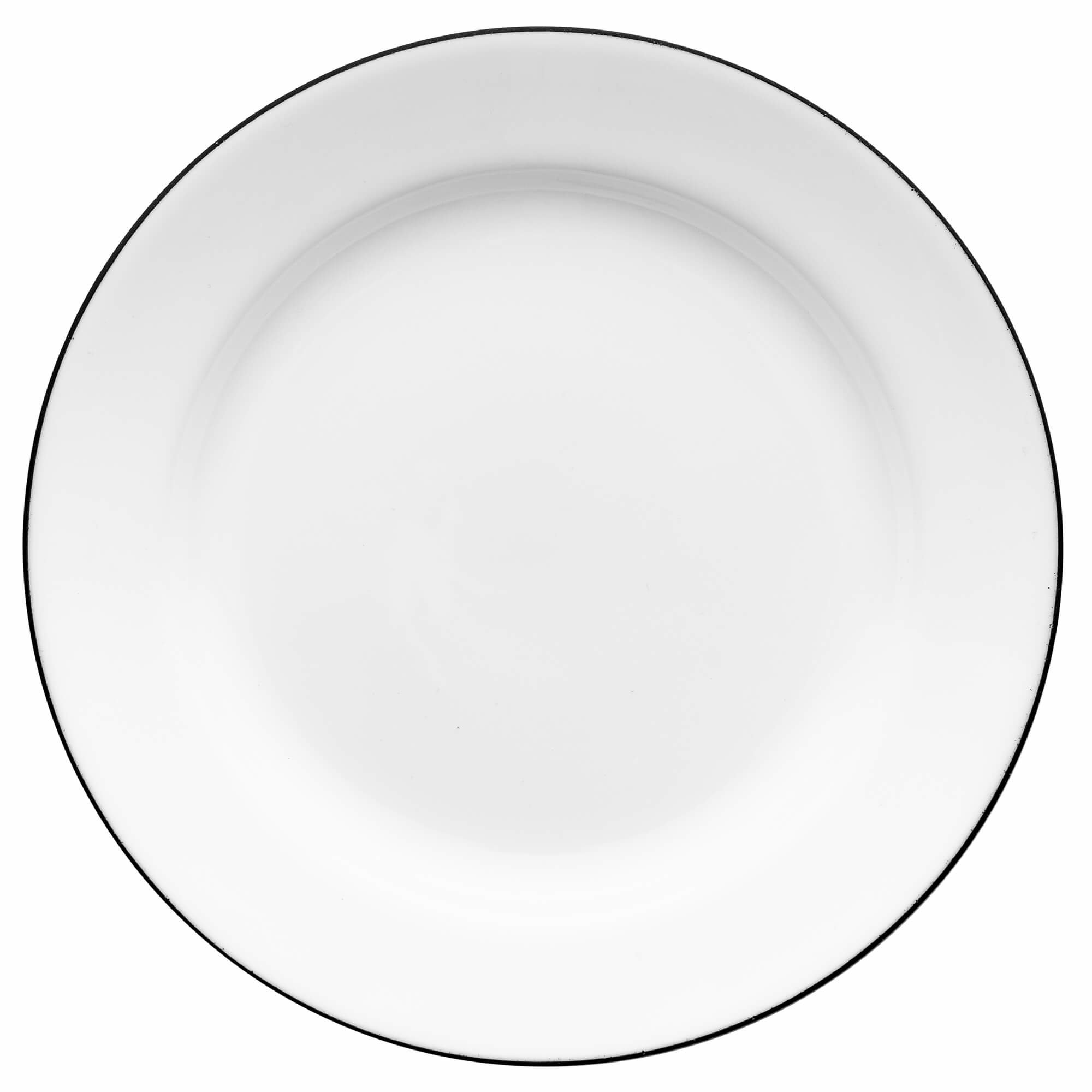 Natur Snehvid Tallerken, 18 Cm fra Gustavsberg