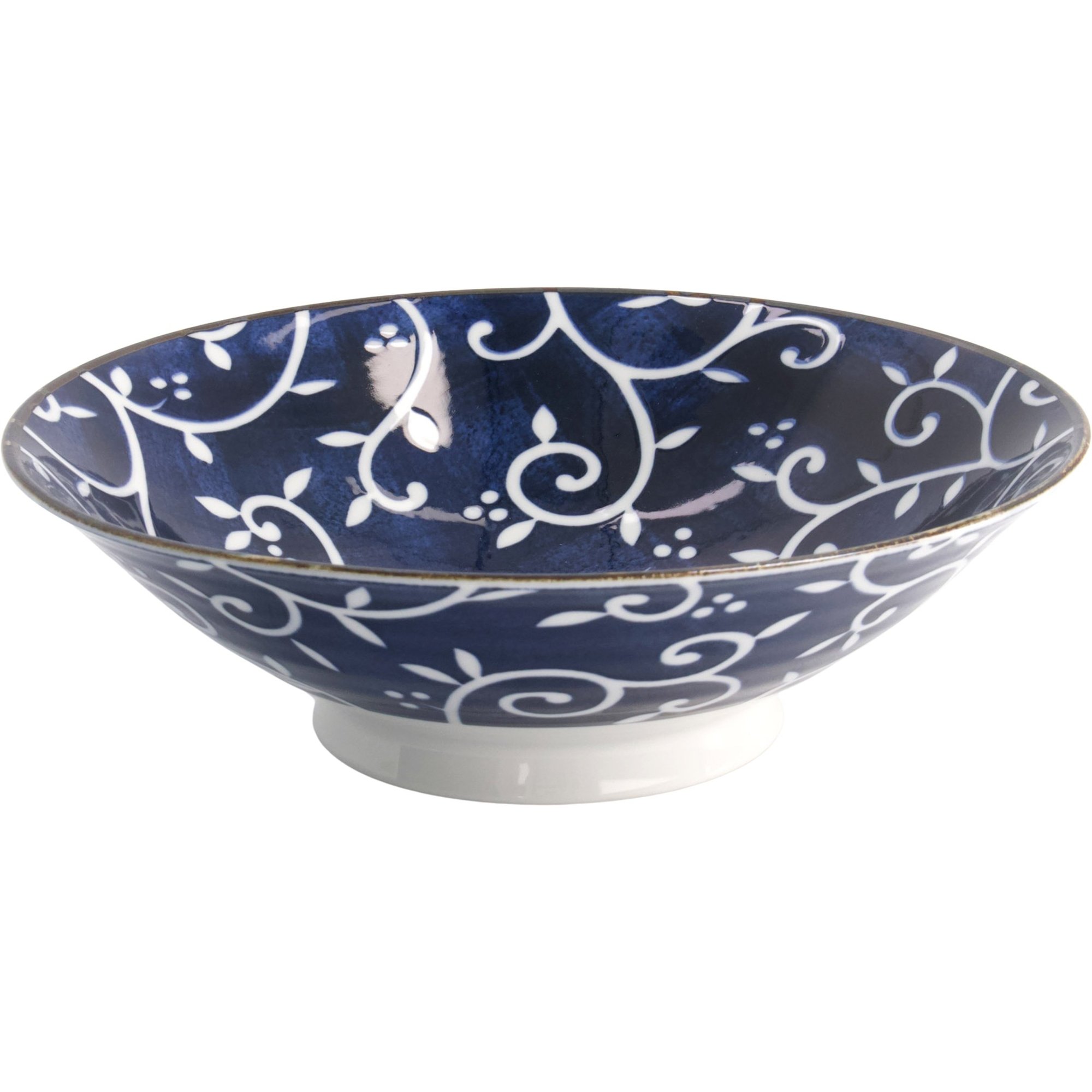 Blue Karakusa Ramenskål 1.600 Ml fra Tokyo Design Studio