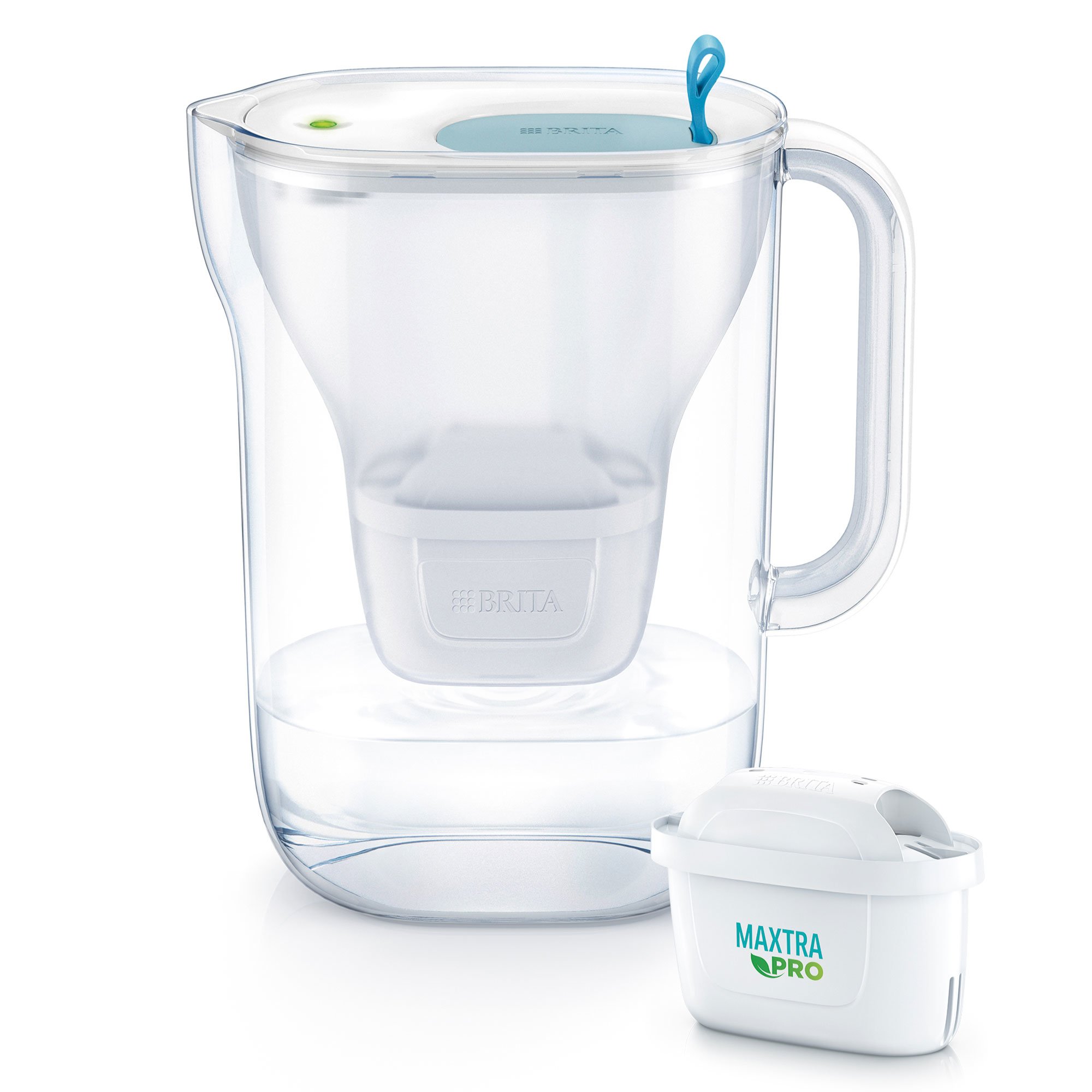 Style Vandfilterkande, Blå + 3 Filtre fra Brita