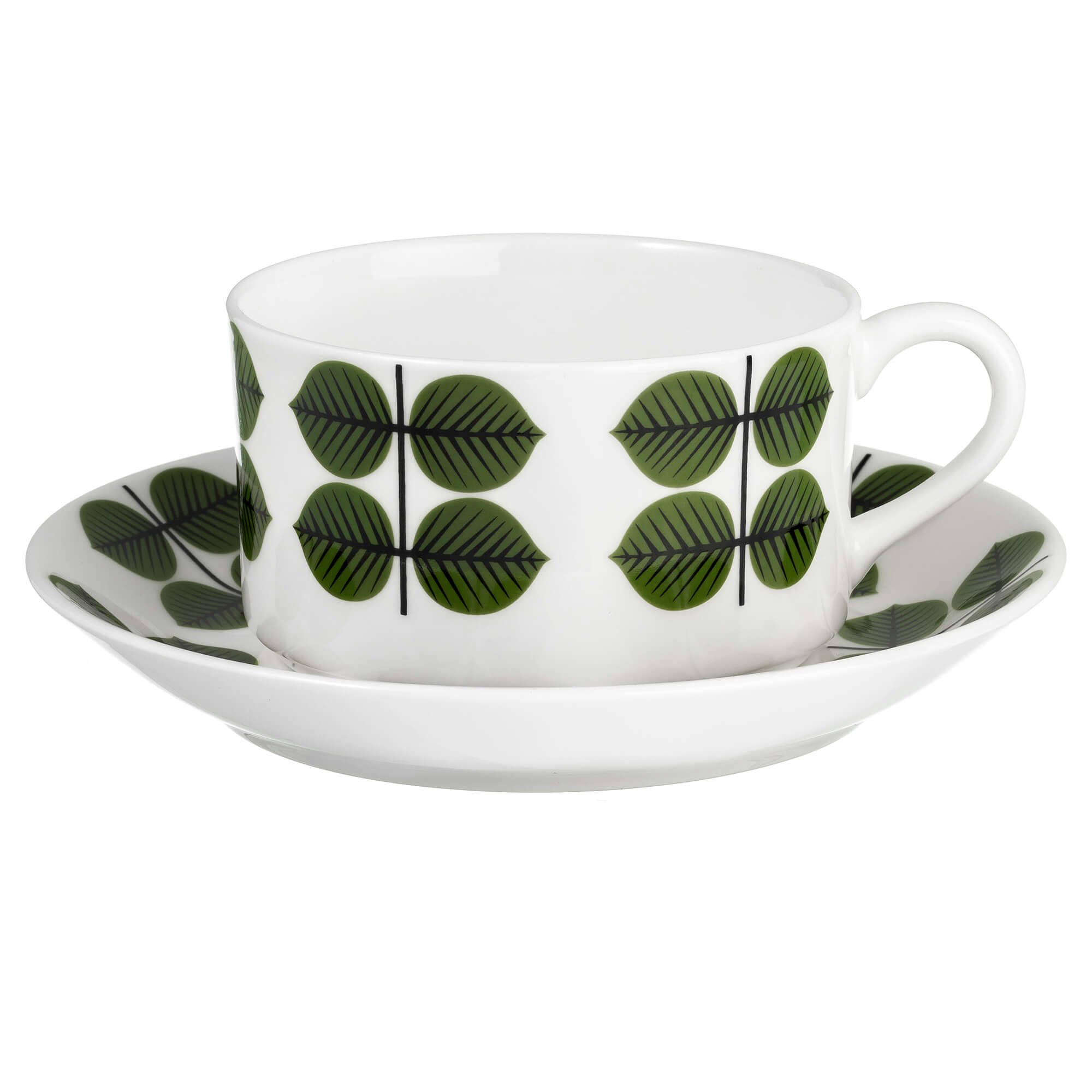 Berså Kaffekop Med Underkop, 15 Cl fra Gustavsberg
