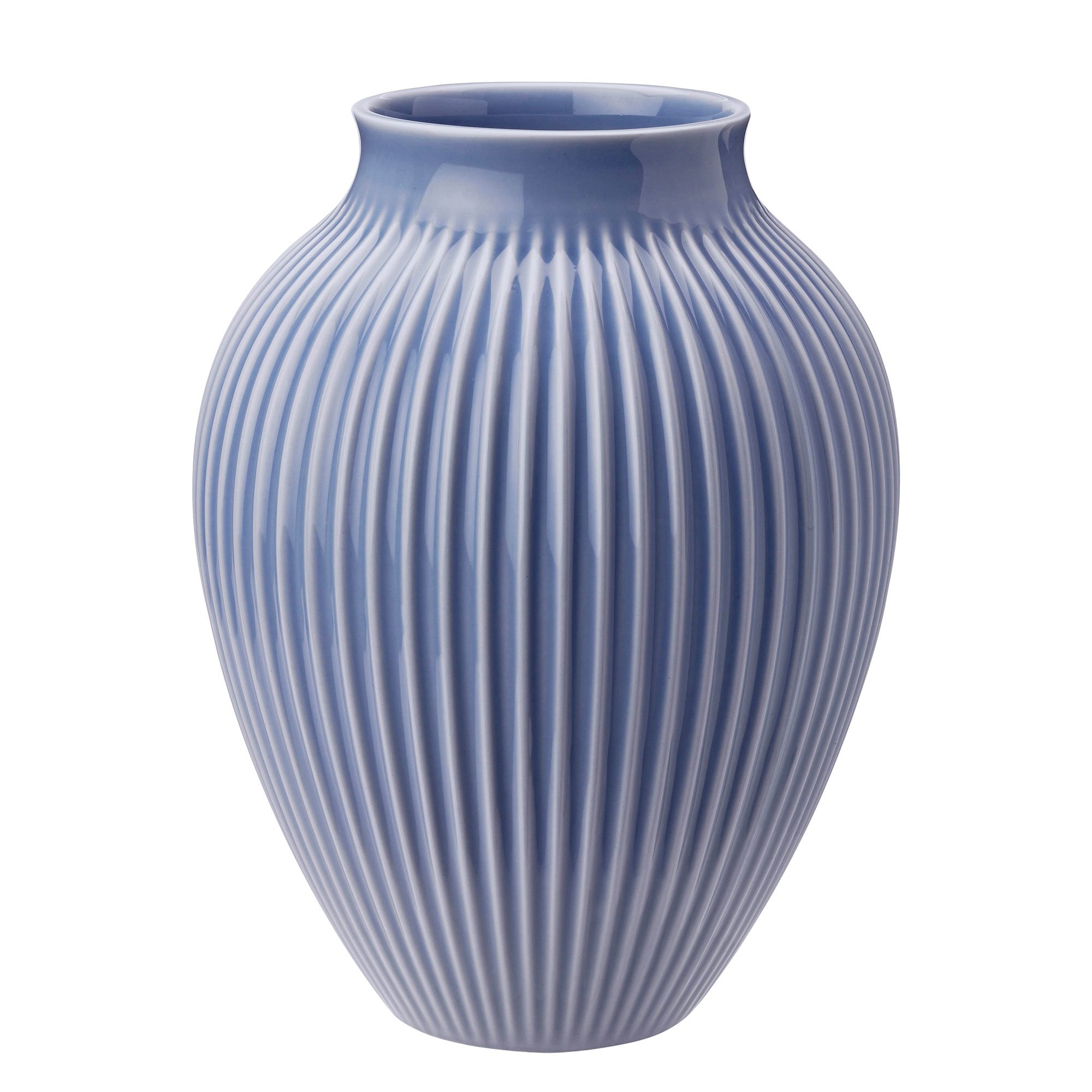 Ripple Vase 20 Cm, Lavender fra Knabstrup