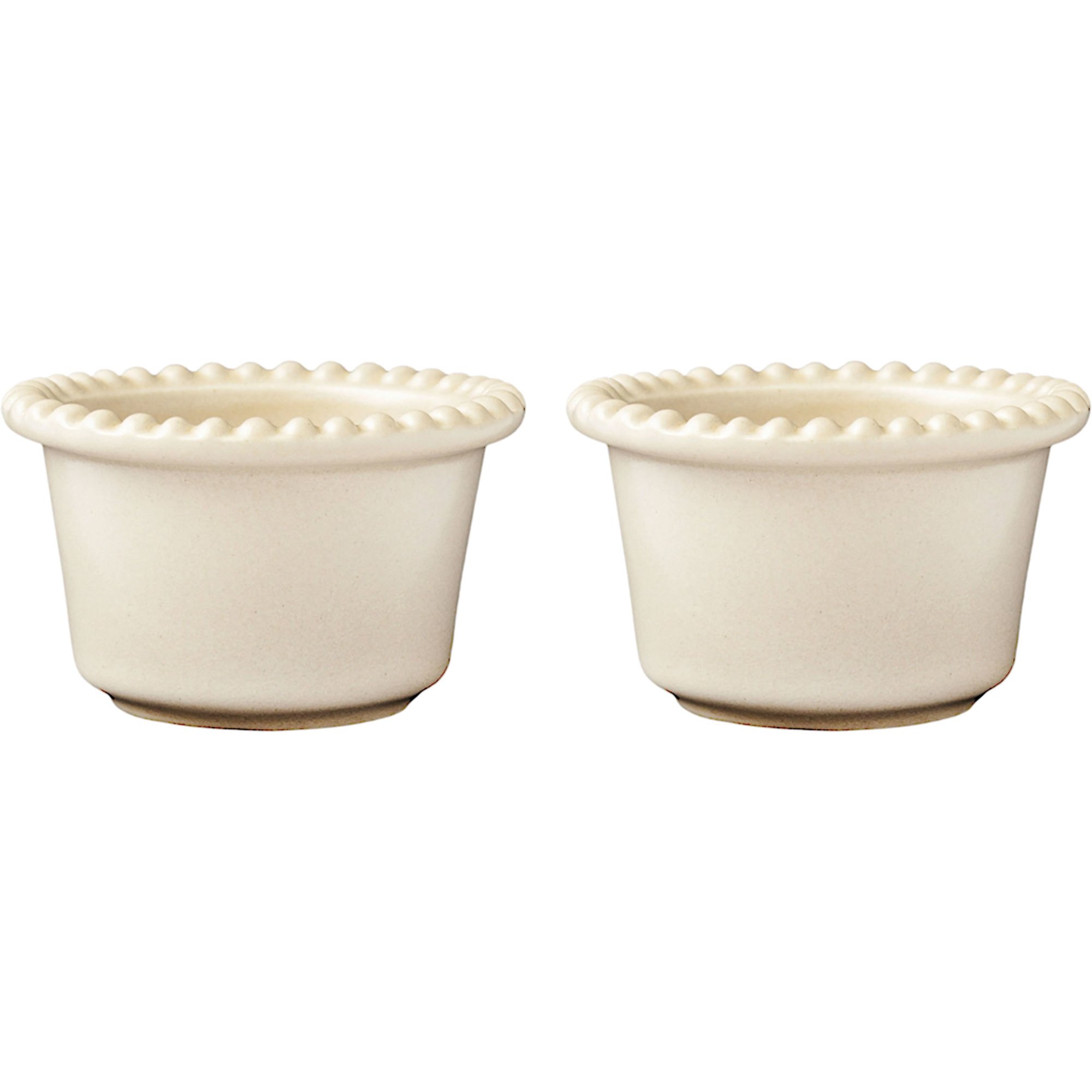 Daria 12 Cm Serveringsskål 2 Stk, Sand fra Potteryjo