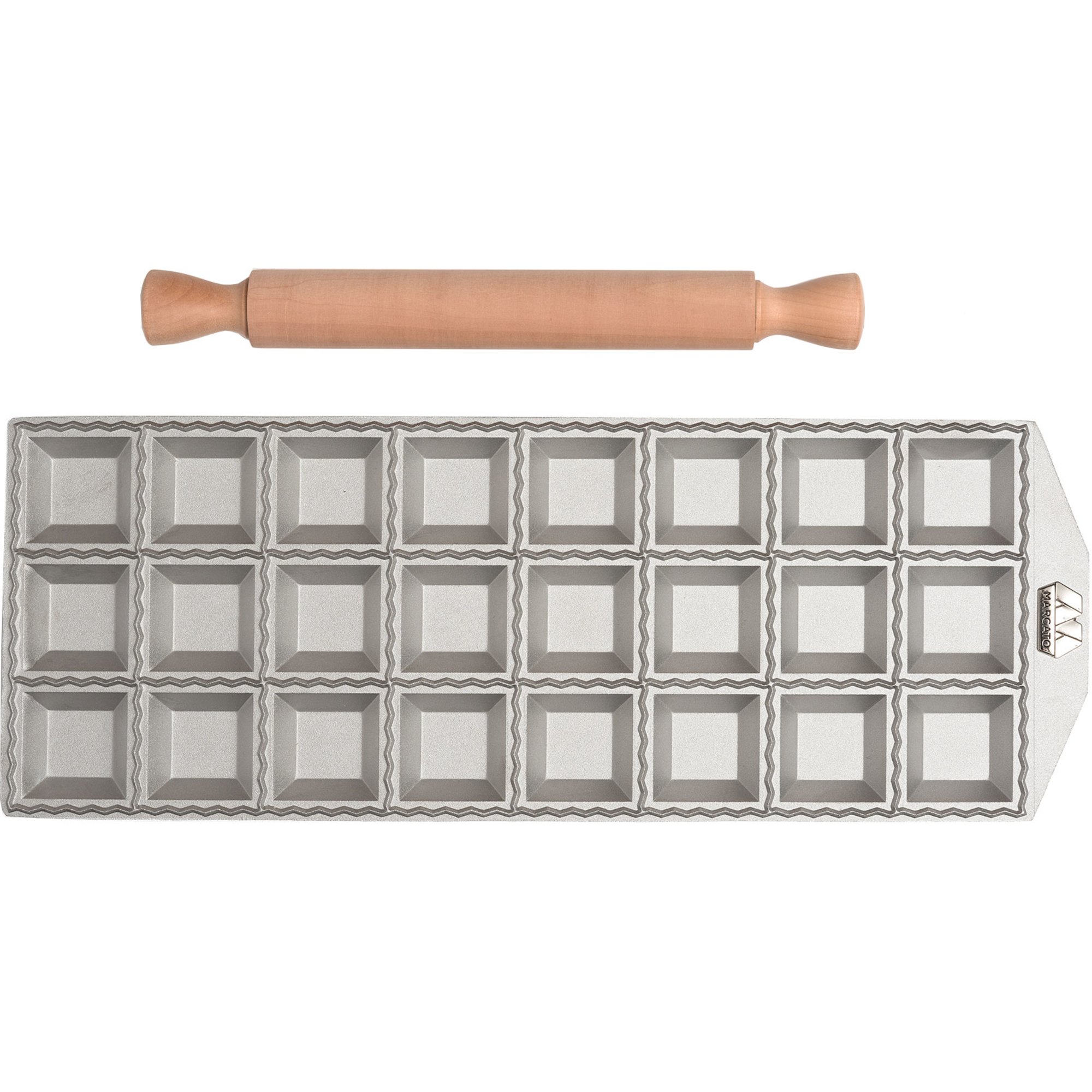 Ravioliform Til 24 Kvadratiske Ravioli fra Marcato
