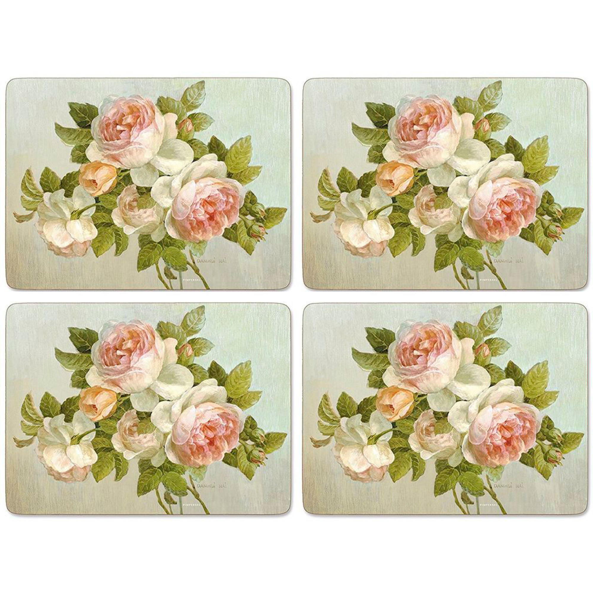 Dækkeserviettet 'antique Rose' fra Pimpernel