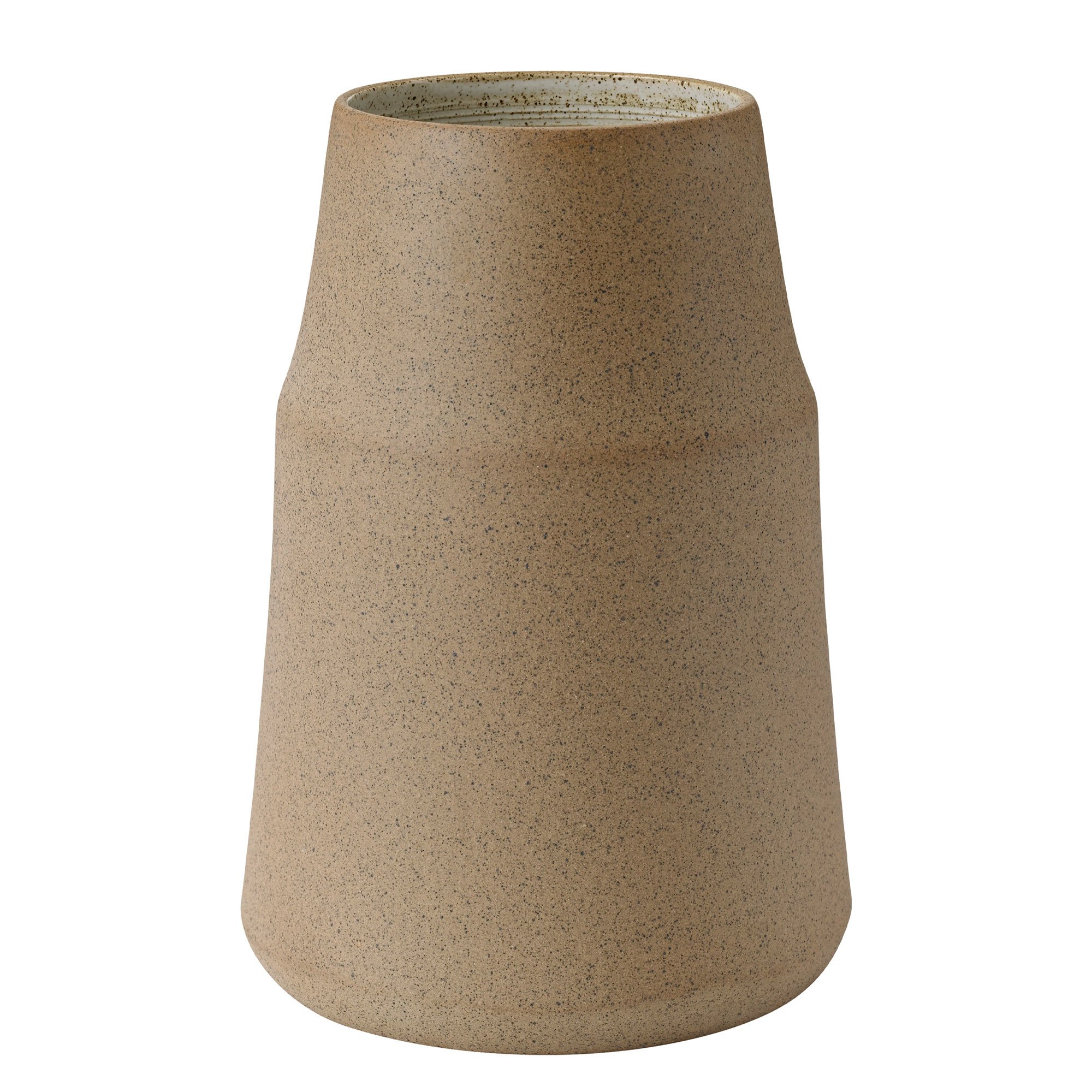 Clay Vase 18 Cm, Warm Sand fra Knabstrup