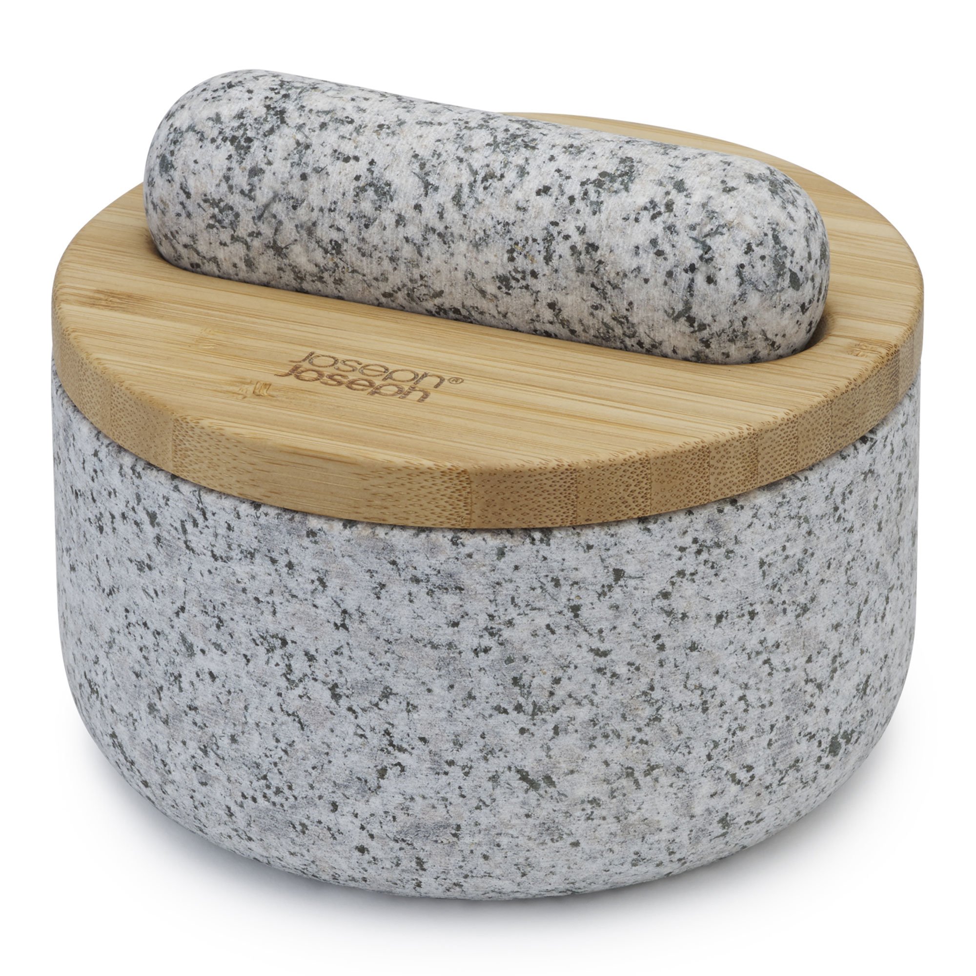 Dash Morter Med Bambus Låg 21,5 Cm fra Joseph Joseph