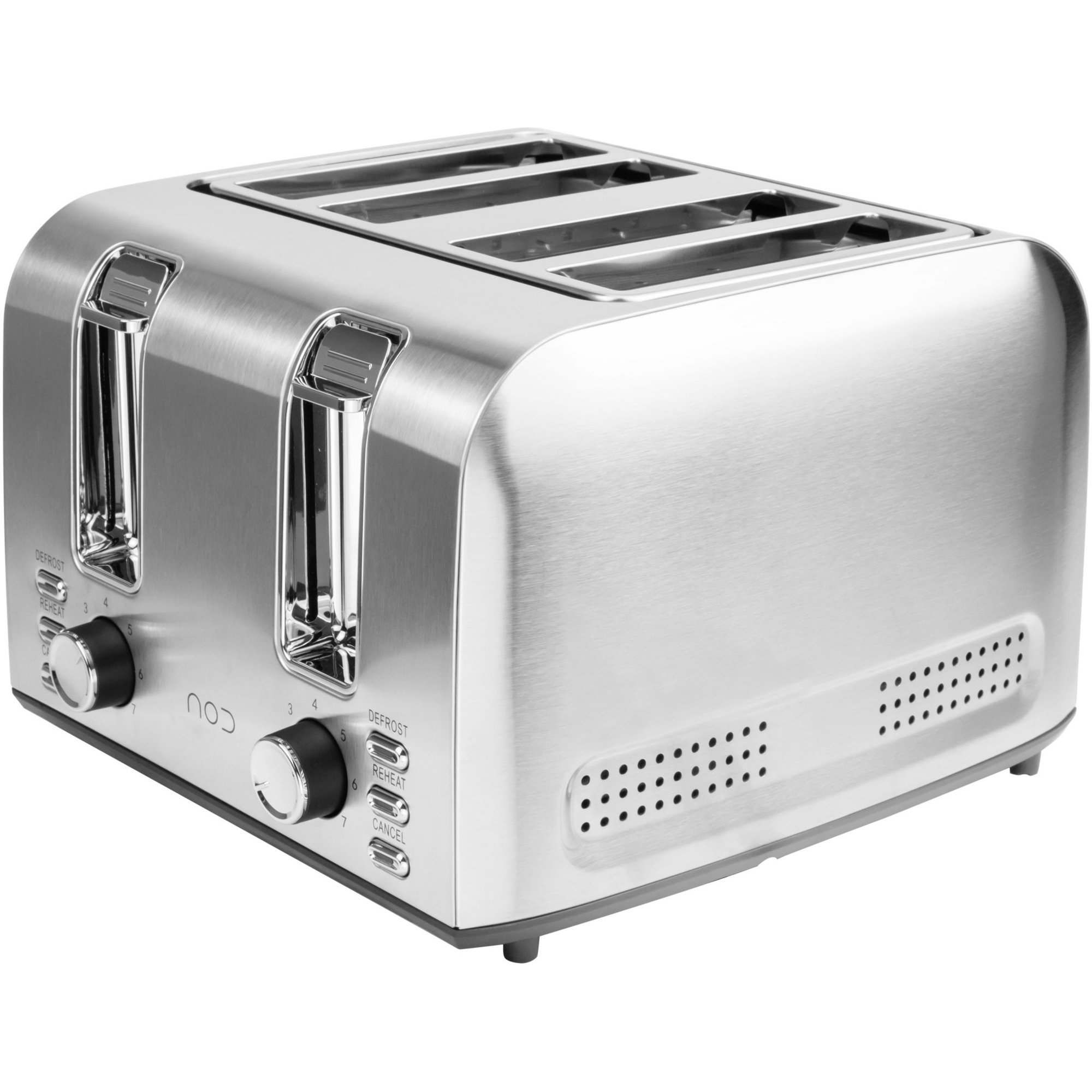 Brødrister 4 Skiver, Rustfrit Stål fra Nod