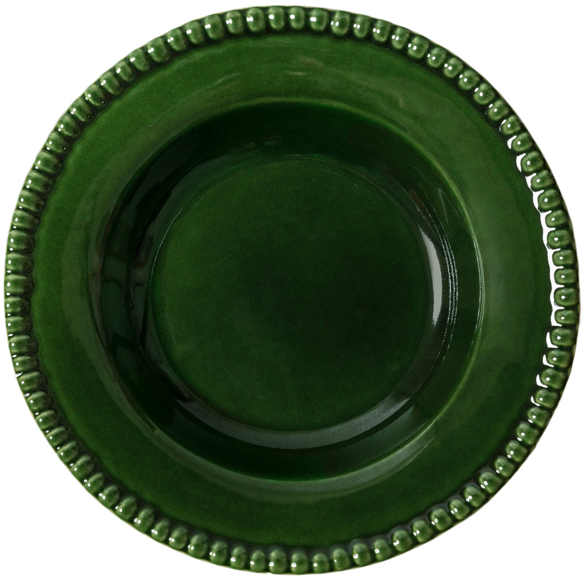 Daria Dyb Tallerken, 26 Cm, Moss fra Potteryjo