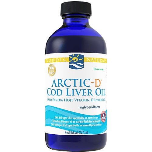Arctic D Cod Liver Oil   237 Ml fra Nordic Naturals