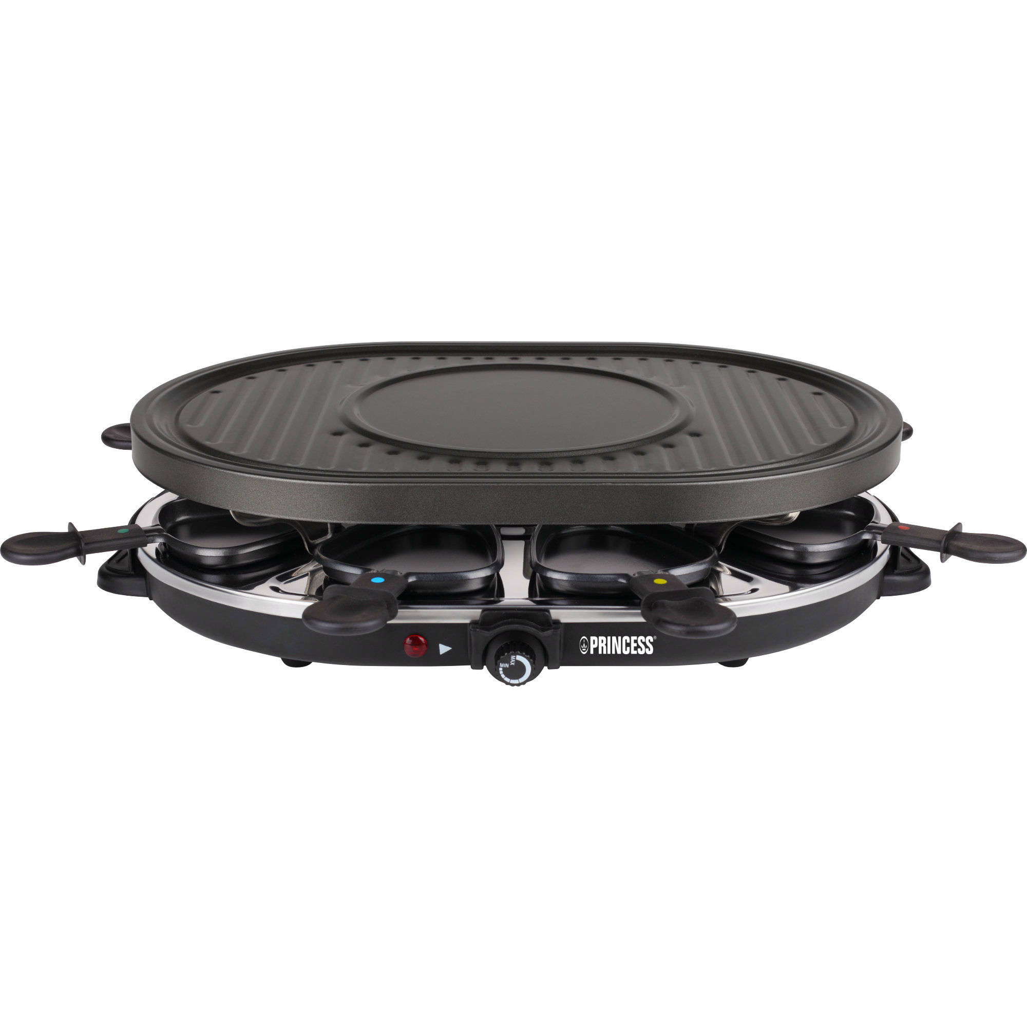 Raclette Oval Grill 8 Personer fra Princess
