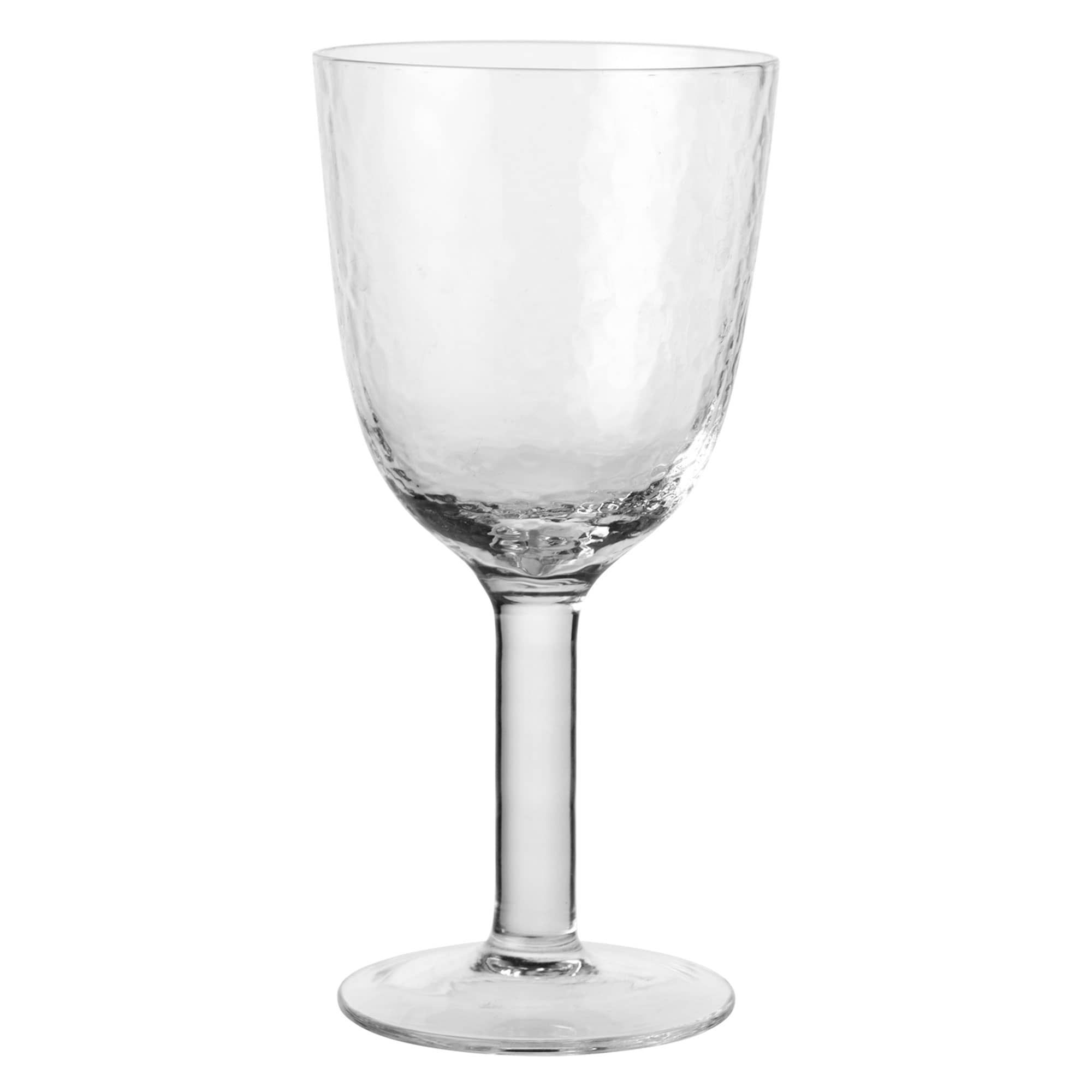 Hammered Hvidvinsglas, Klar fra Broste