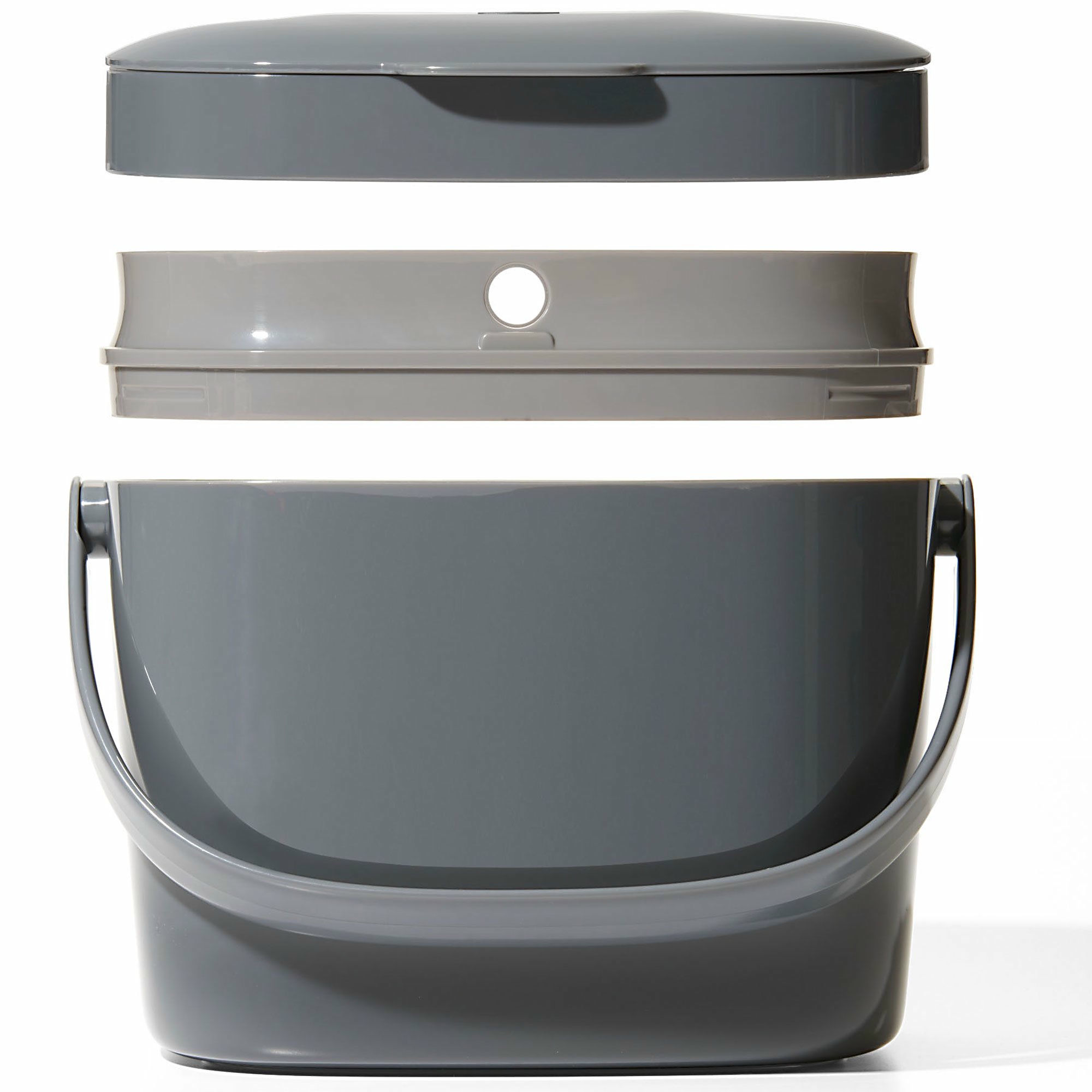 Easy Clean Kompostbeholder 6,6 L, Charcoal fra Oxo