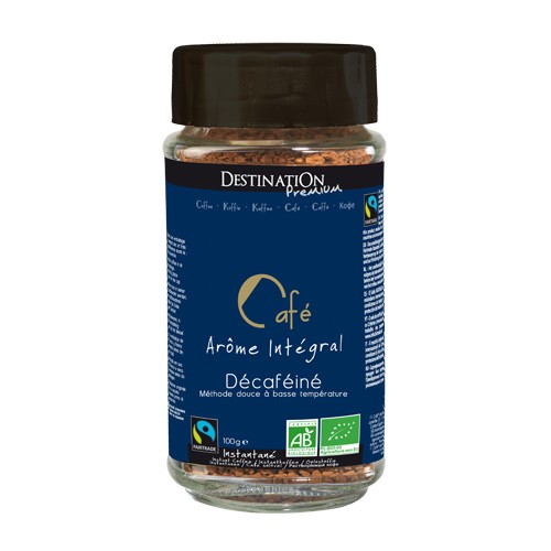 Instantkaffe Koffeinfri   100 Gram fra Destination