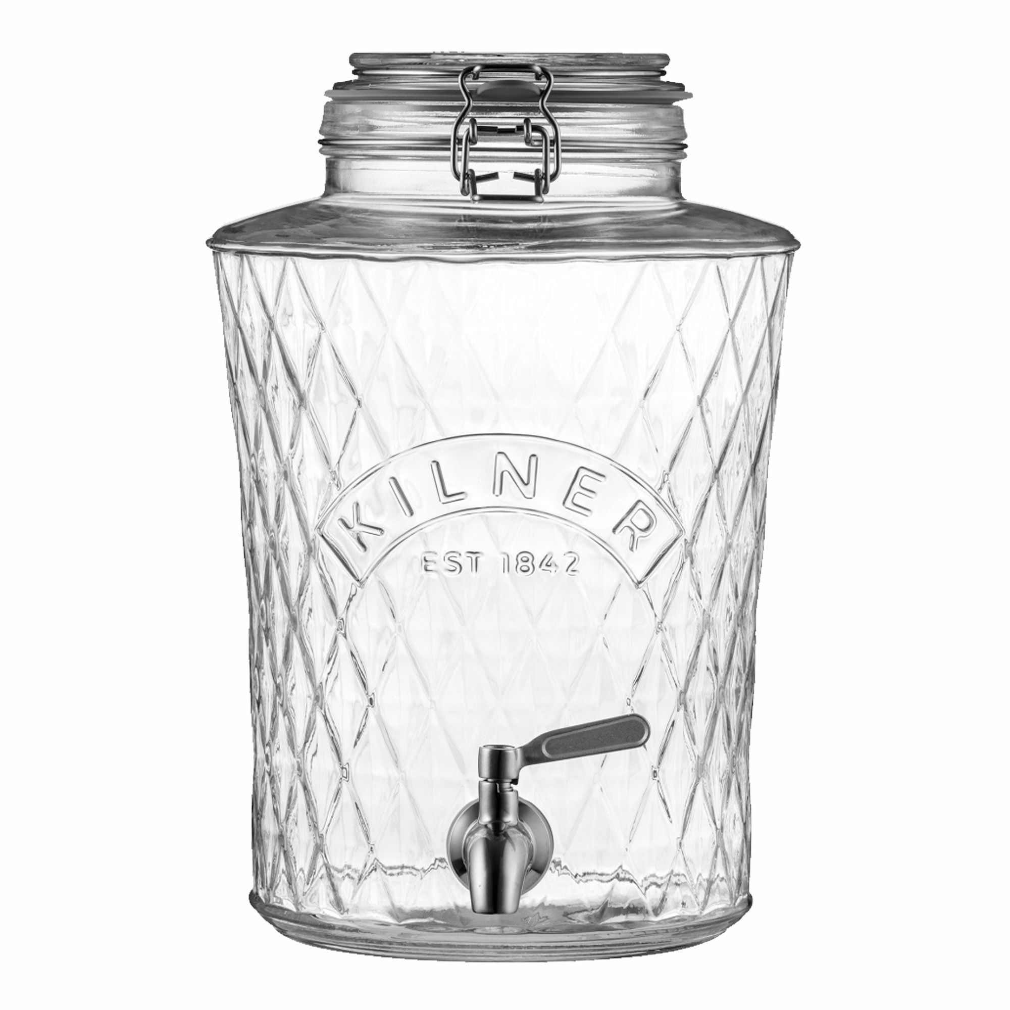 Diamond Beholder Med Taphane 5 Liter fra Kilner