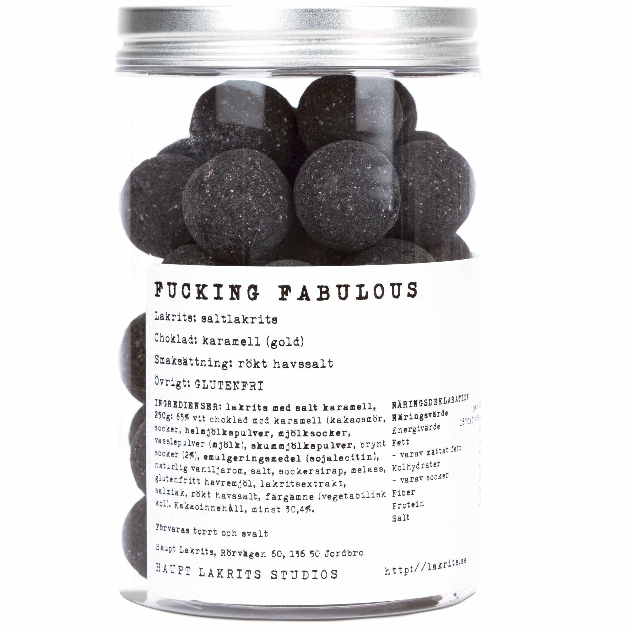 Fucking Fabulous, 250 G fra Haupt Lakrits