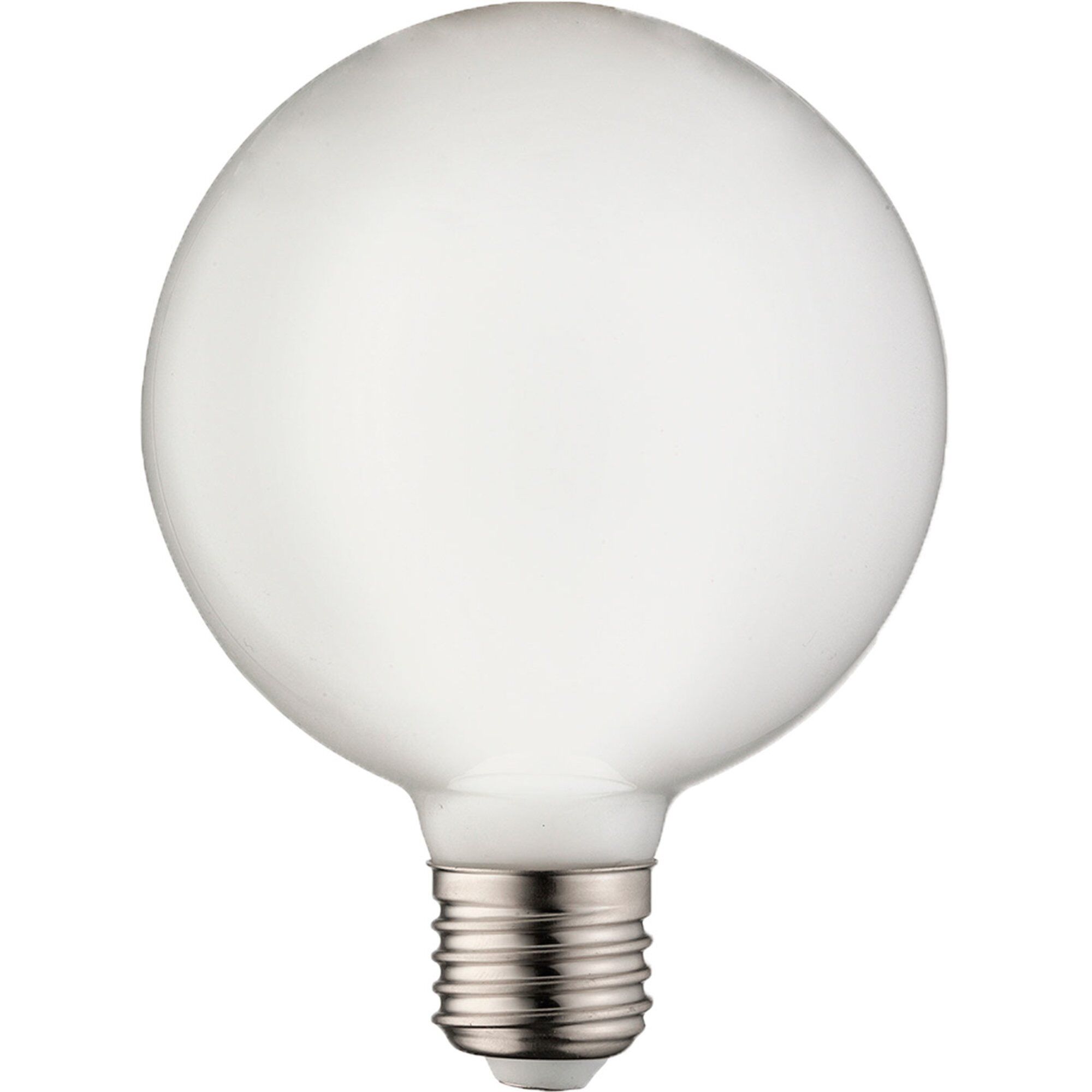 Lyskilde E27 Led 3 Trins Dæmpbar Globe 125 Mm 0,4 7w, Opal fra Globen Lighting