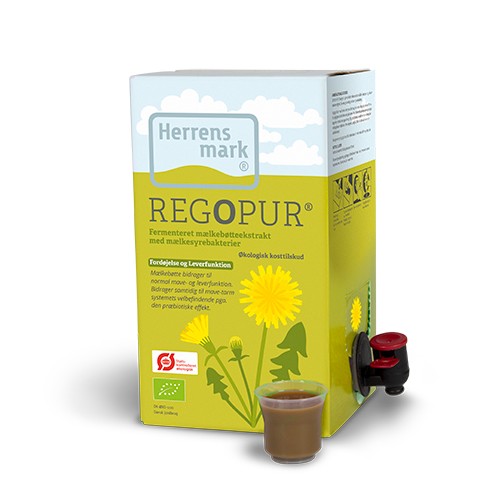 Regopur   Mælkebøtte Ekstrakt økologisk    2 Liter     fra Herrens Mark
