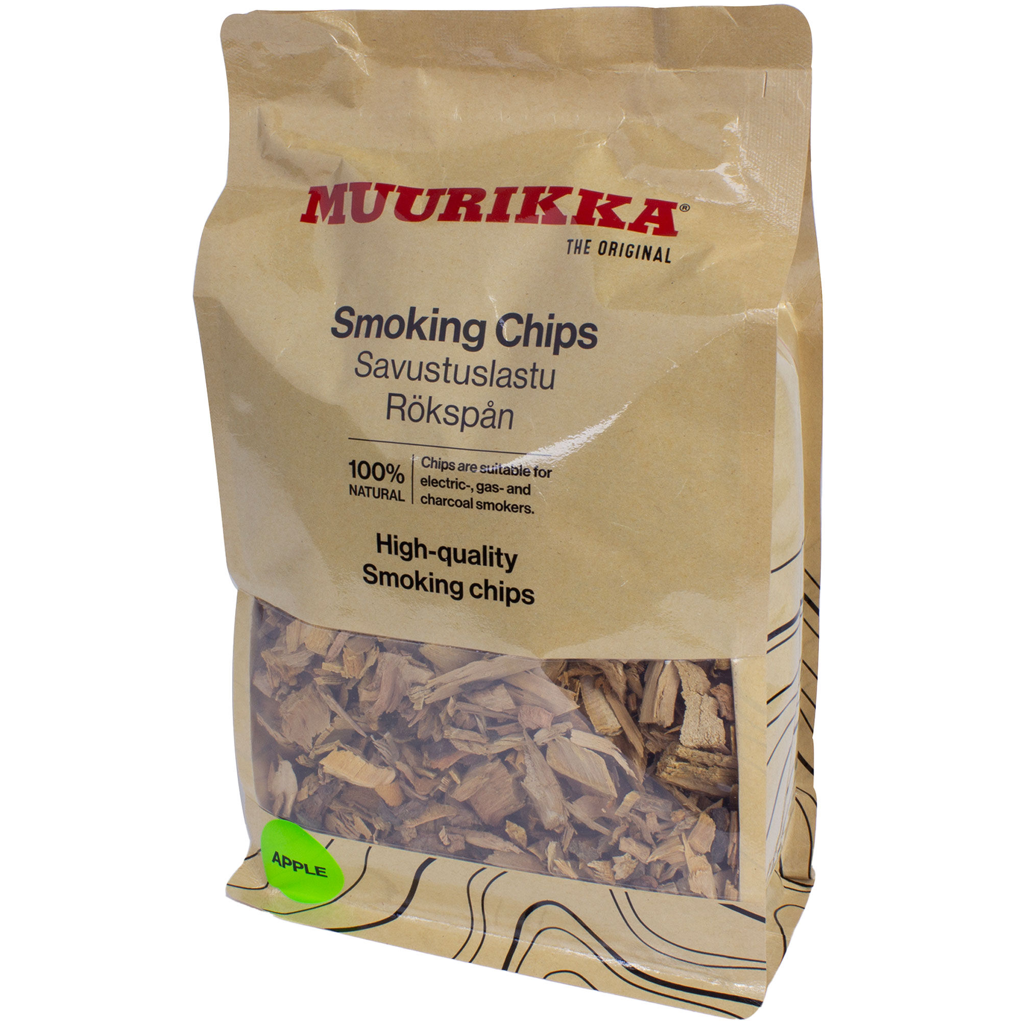 æble Røgpiller 500 G fra Muurikka