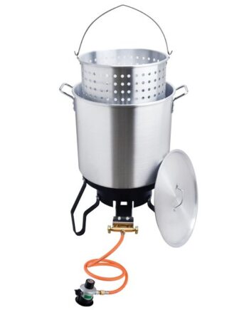 1852 Krabbe Musling Gryde Med Gasblus Stativ 1095302