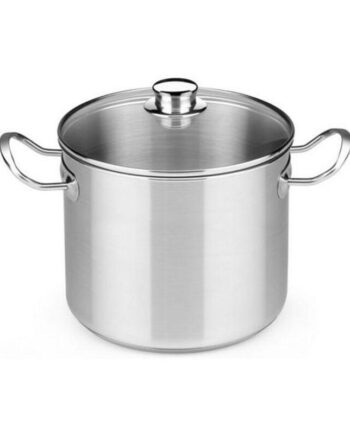 Bra Gryde Med Glaslåg Rustfrit Stål