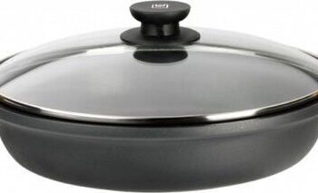 Bra Sauterpande Med Glaslåg Rustfrit Stål Liter