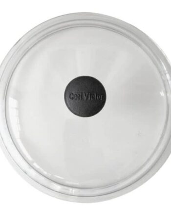 Carl Victor Glaslåg Knop Støbejern