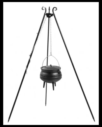 Cook King 180 Ben Til Bålsted Med Støbejerns Afrikansk Gryde