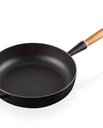 Creuset Sauterpande Signature Træhåndtag ø28 Mat Sort