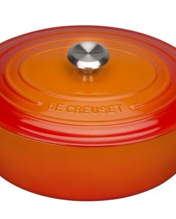 Creuset Støbejernsgryde Oval Siganture Volcanic