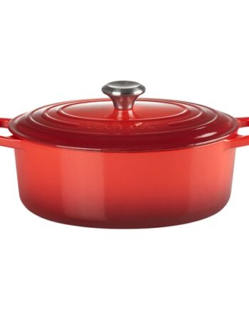 Creuset Støbejernsgryde Oval Signature Cerise