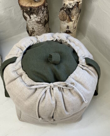 Ecokube Square Den Moderne Høkasse Til Store Gryder Grøn Leaf